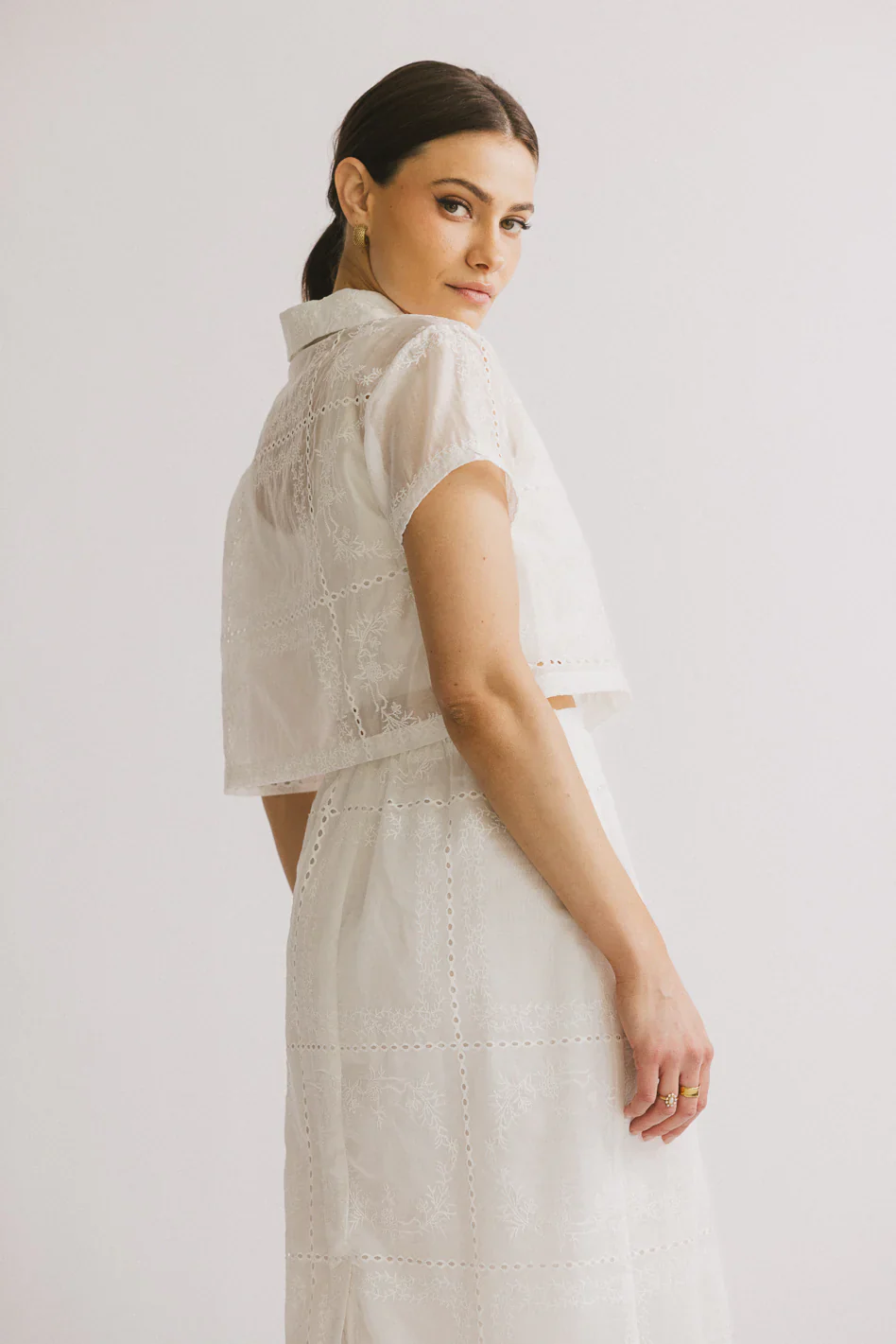 Millie Collared Button Up
