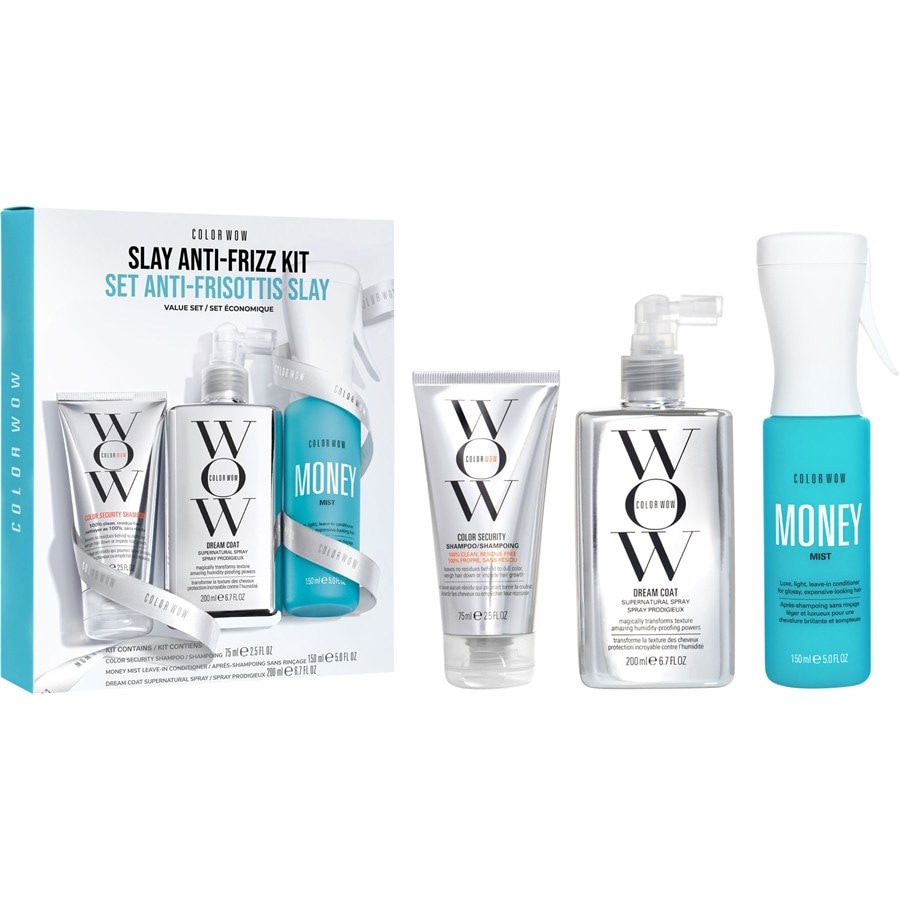 COLOR WOW Szampon Zestaw Slay Anti-Frizz
