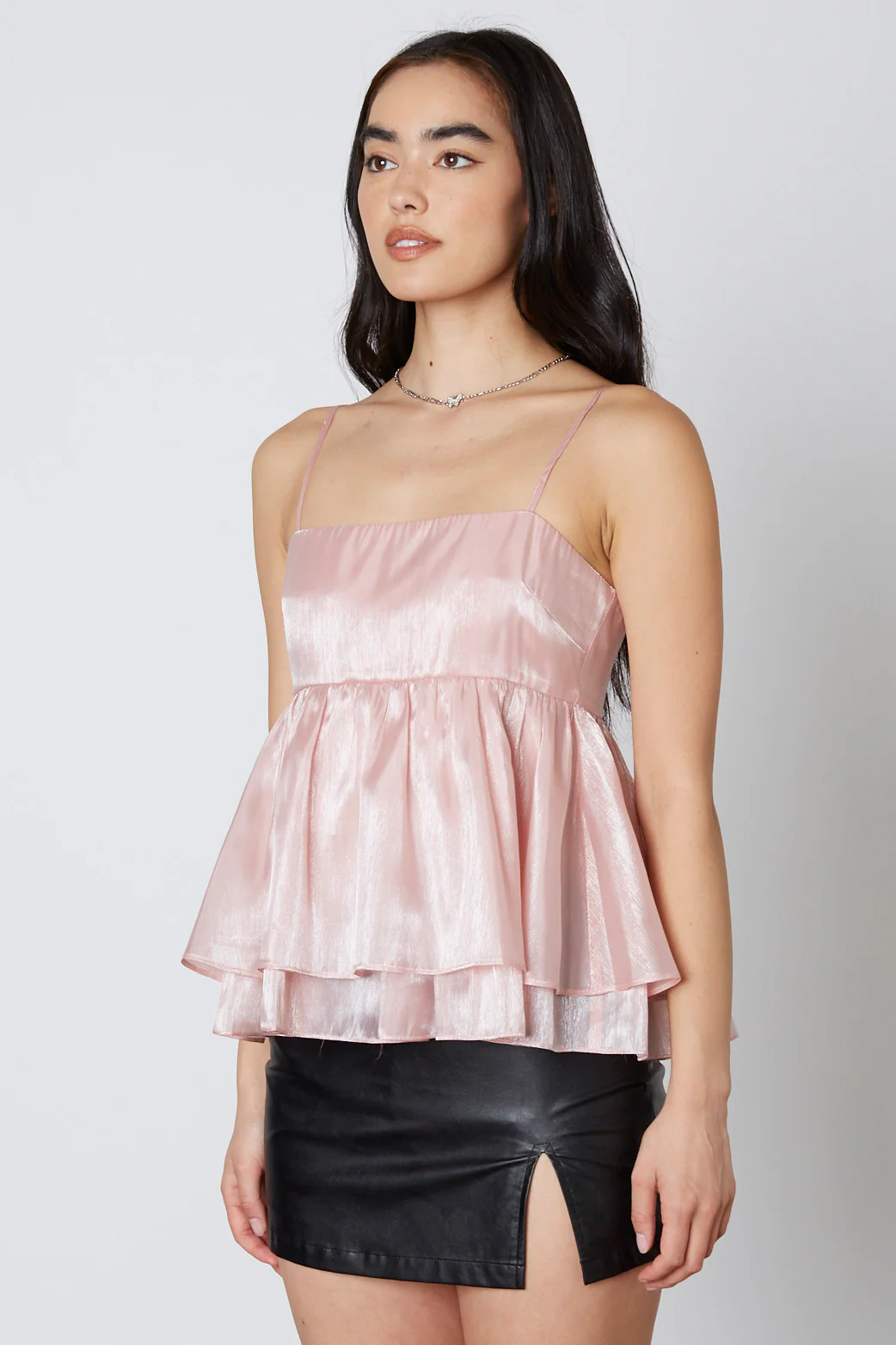 Organza Babydoll Top