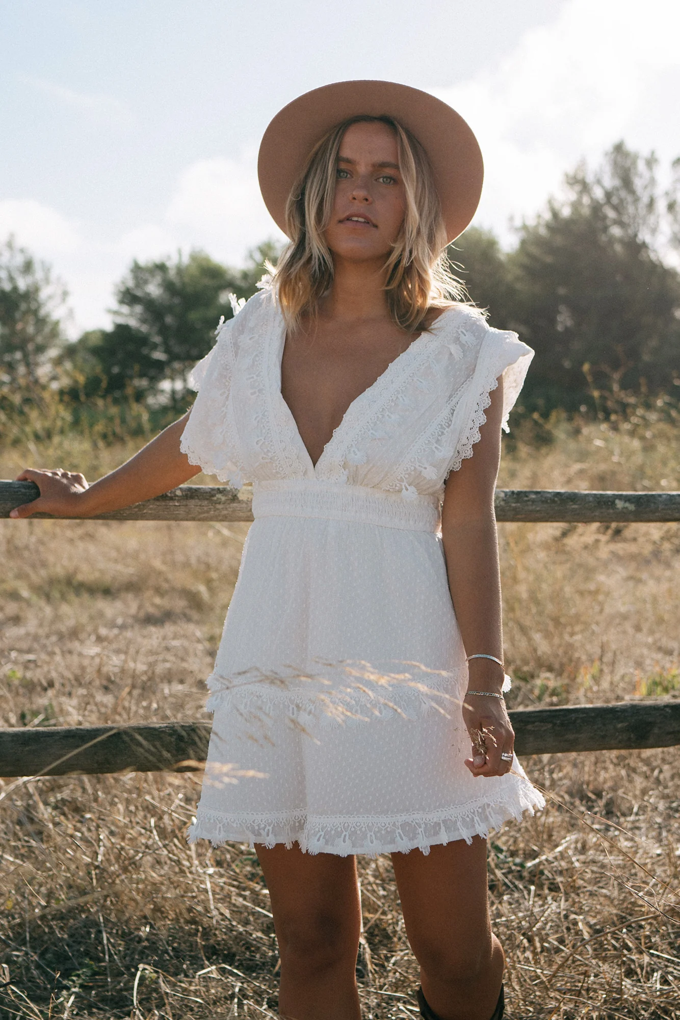 Mamacita Dress White - luluinthesky