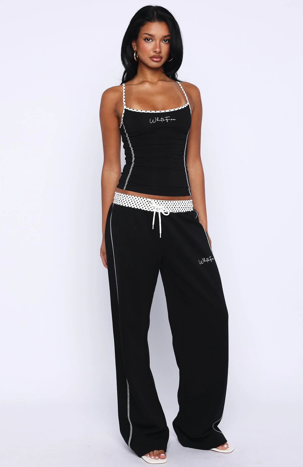 Pure Attraction Track Pants Black