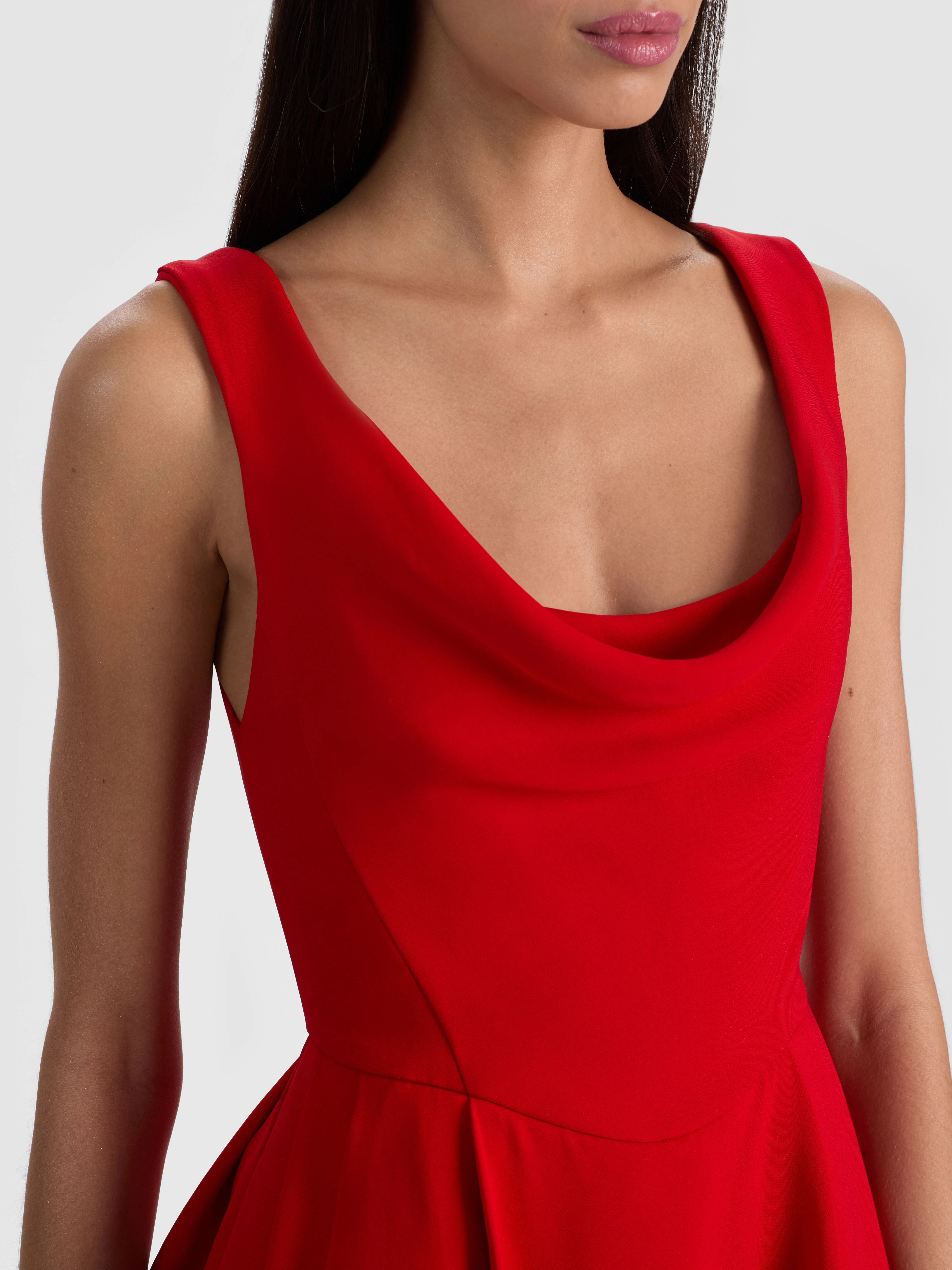 Estrella Mini Dress - Chili Pepper