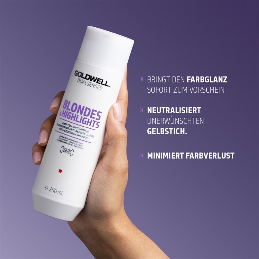 Goldwell Blond i pasemka Szampon zapobiegający żółknięciu
