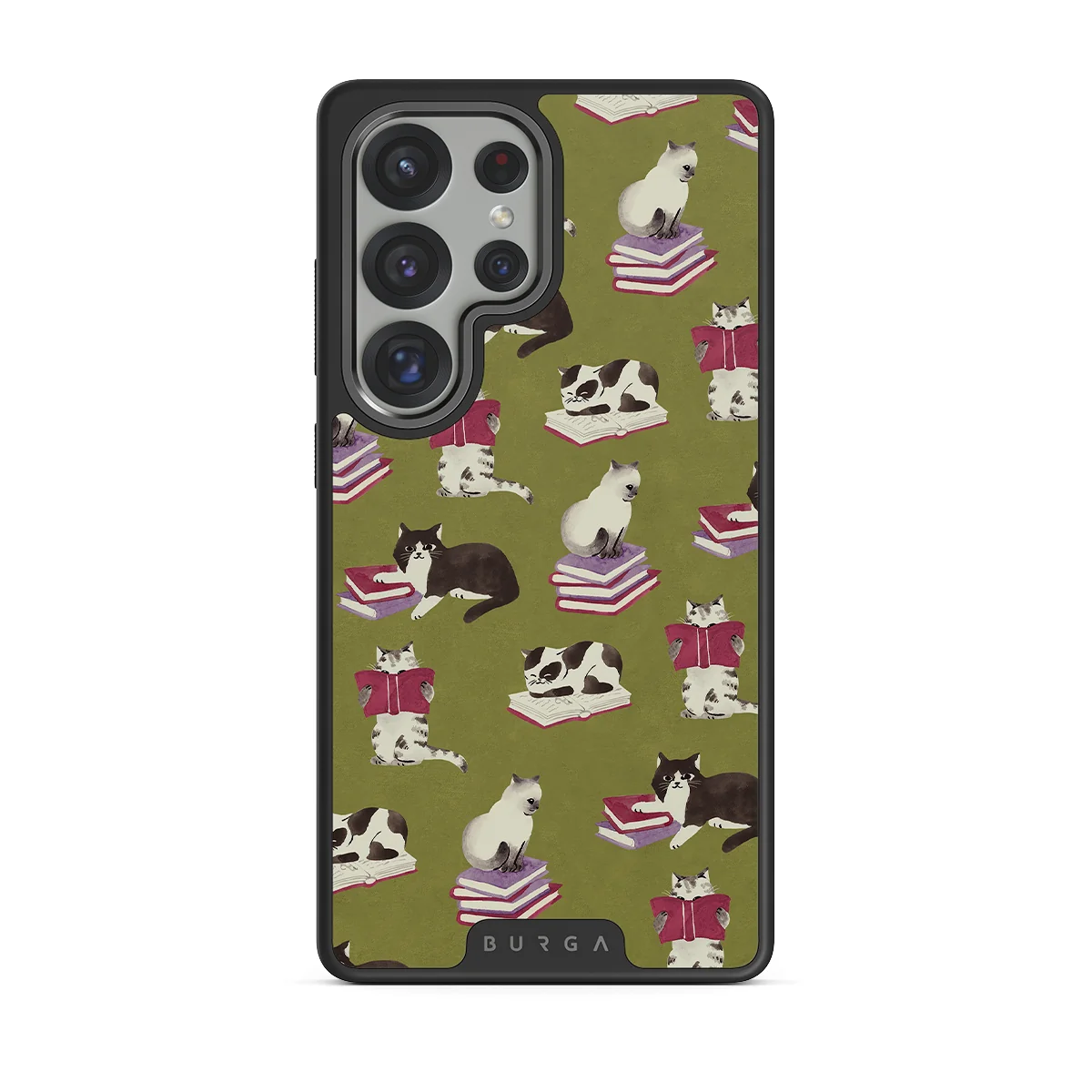 Curious Cat - Samsung Galaxy S25 Ultra ケース