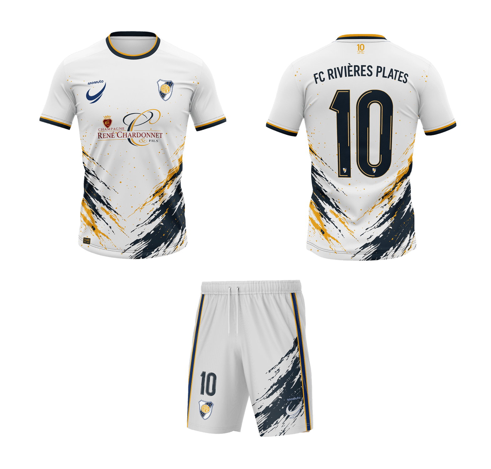 FC Rivières Plates — Kit Complet Personnalisé