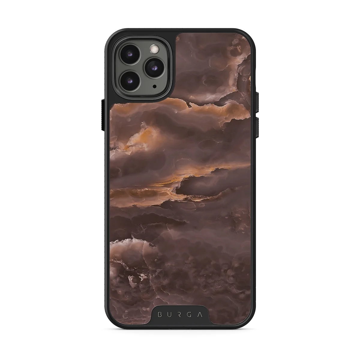 Fire Wood - Brown Marble iPhone 11 Pro Max ケース