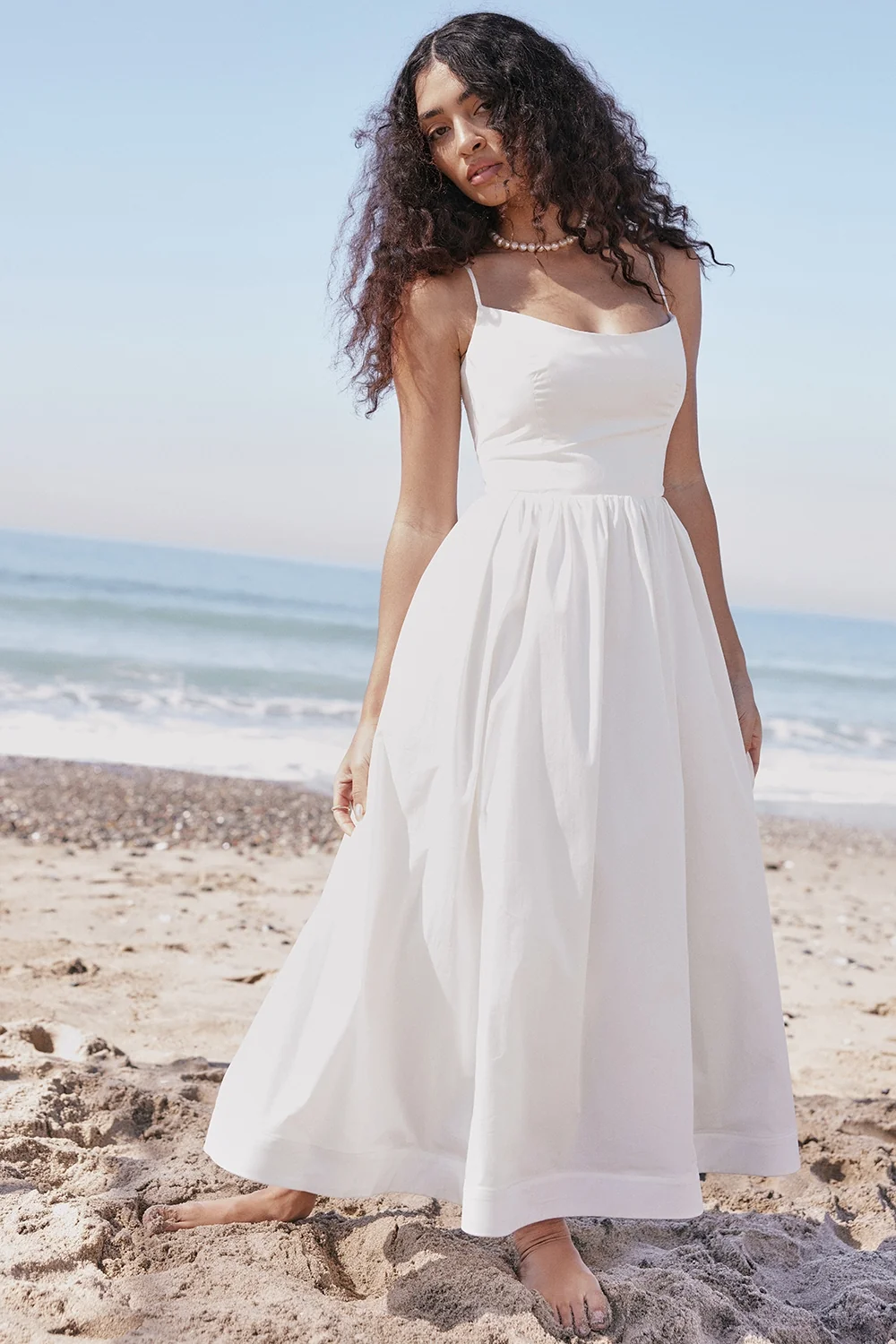 Ivory Corset Sundress