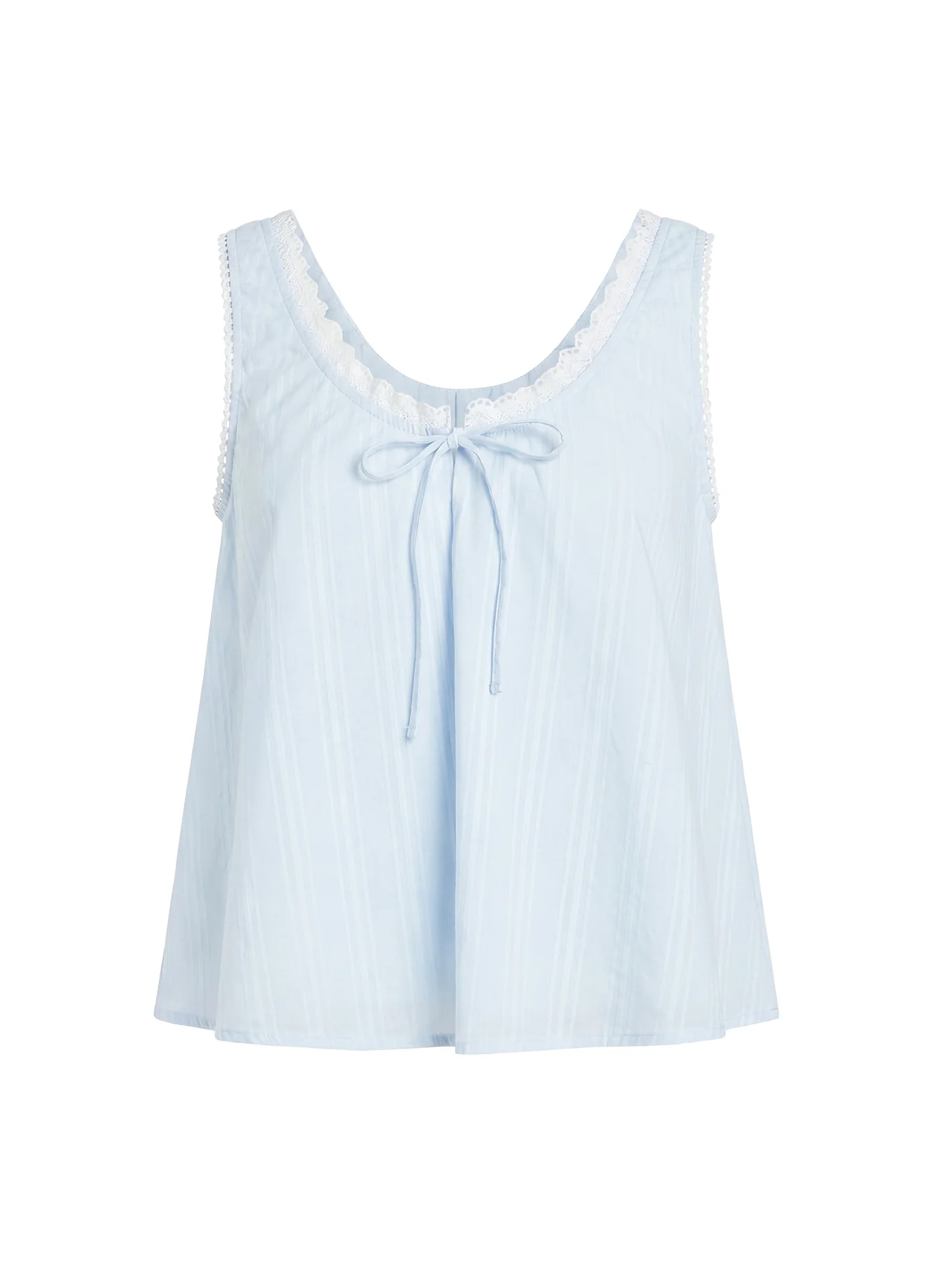 Antiquity Babydoll Top Blue