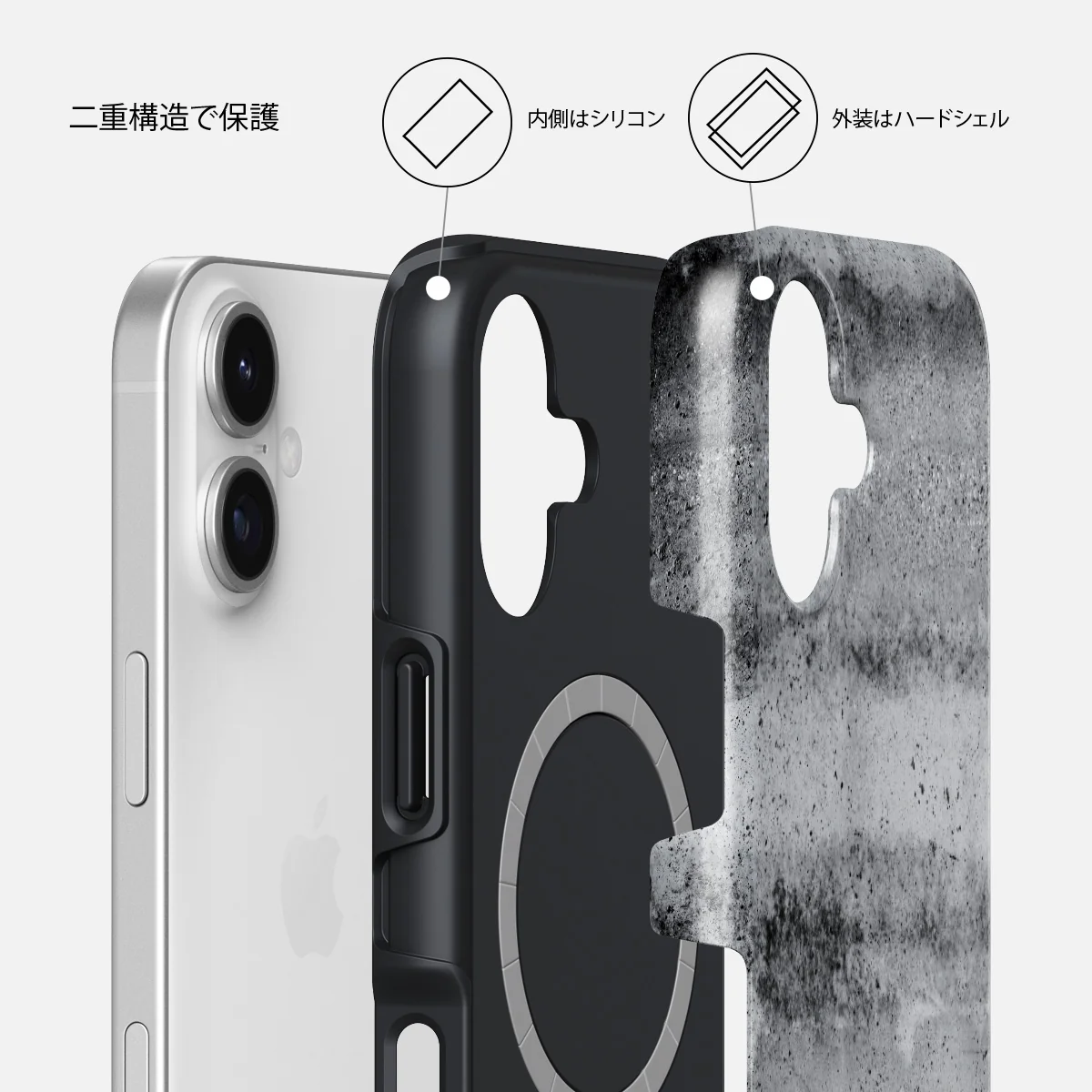 Concrete Jungle - iPhone 17 ケース