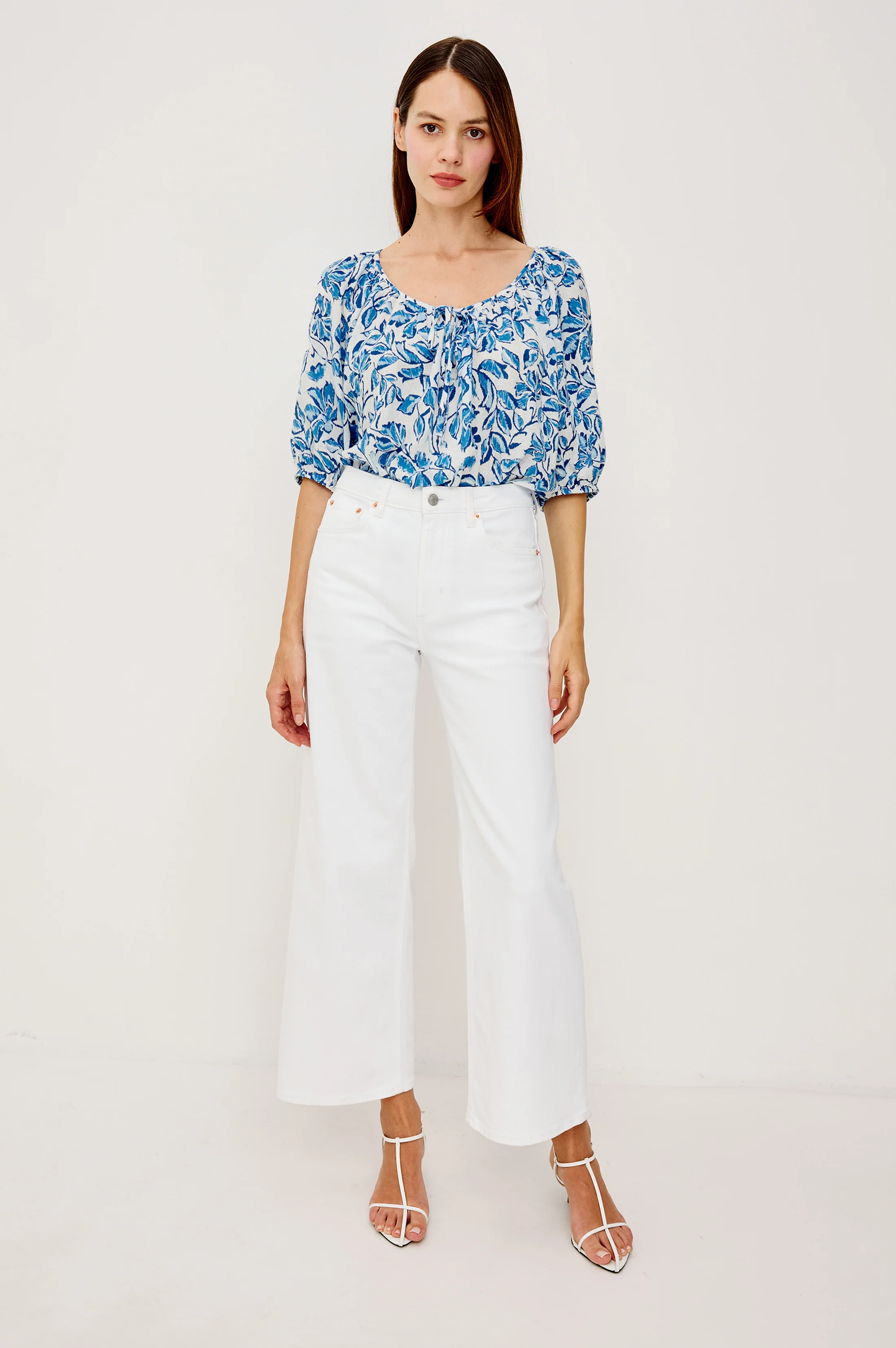 Kirstie Top - Azure Jasmine