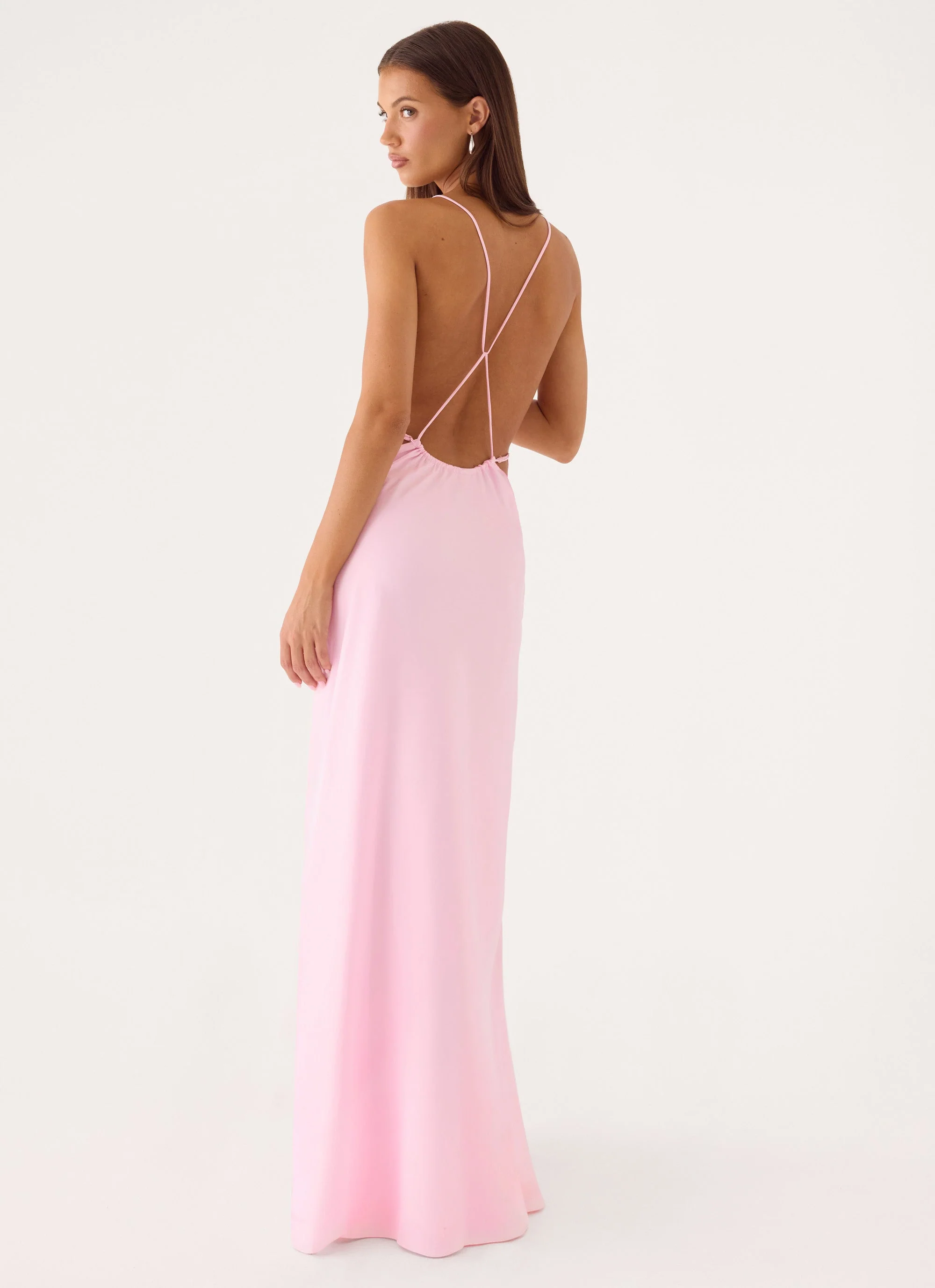 Vivica Maxi Dress - Pink - luluinthesky