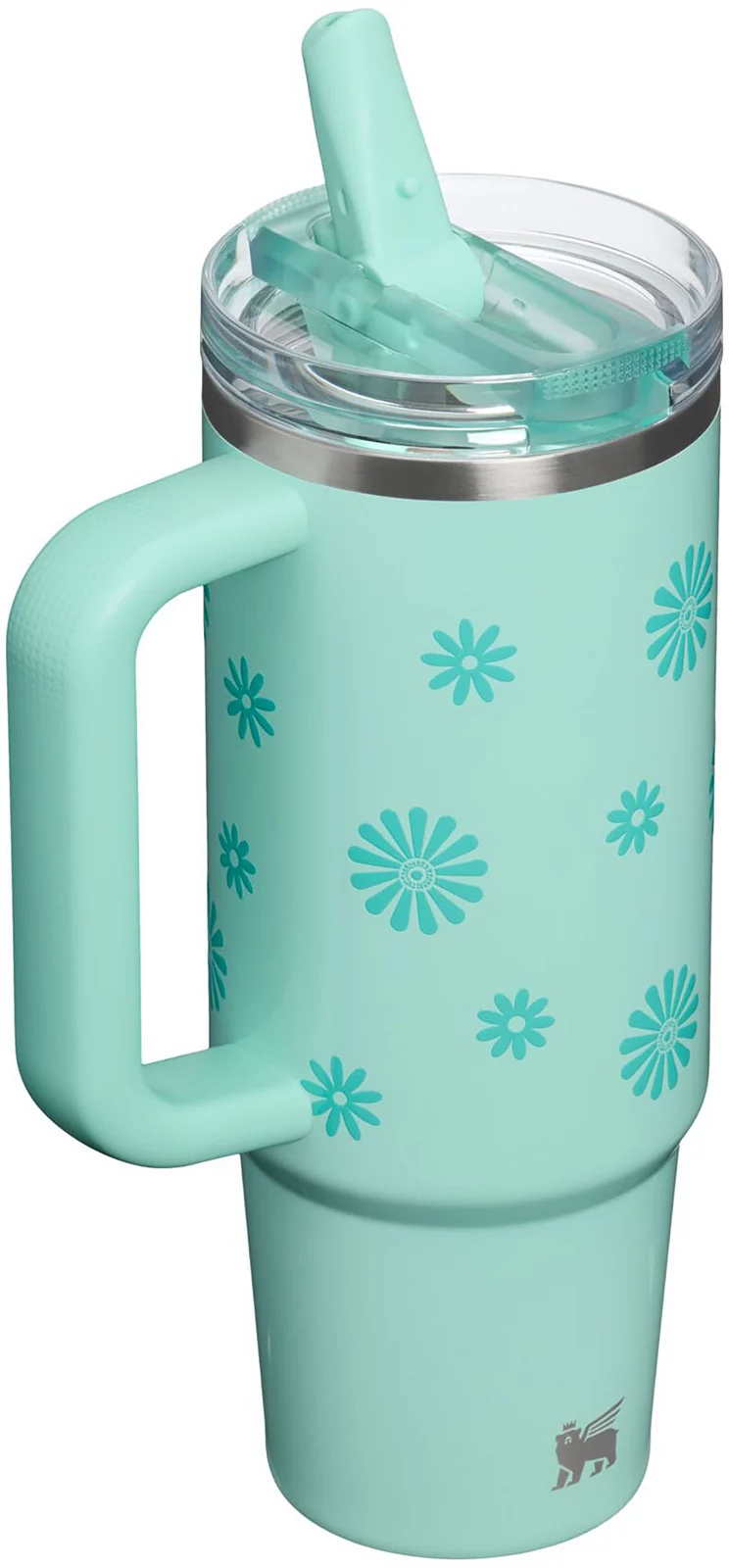 Stanley 30 oz. Quencher ProTour Flip Straw Tumbler - Teal Daisies