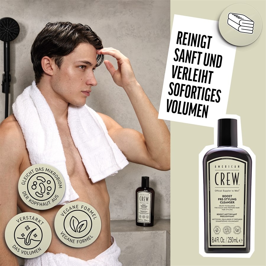 American Crew Pielęgnacja włosów i ciała Boost Pre-Styling Cleanser