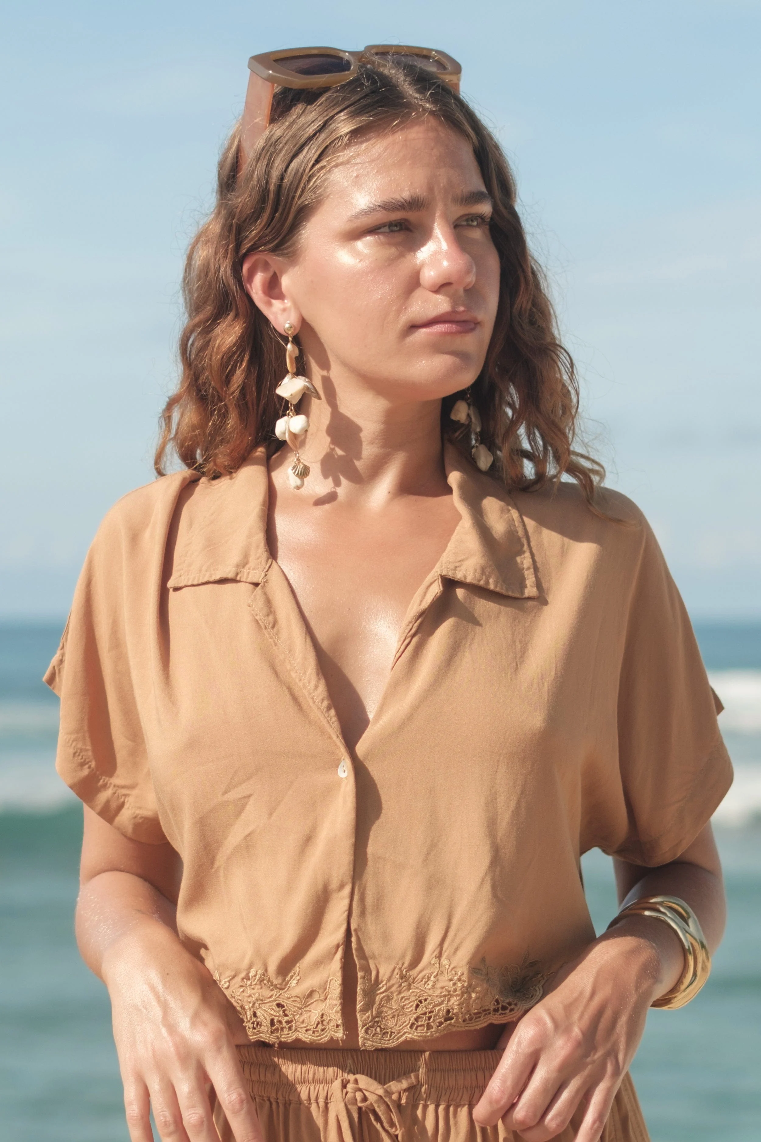 Dalia Top Embroidery