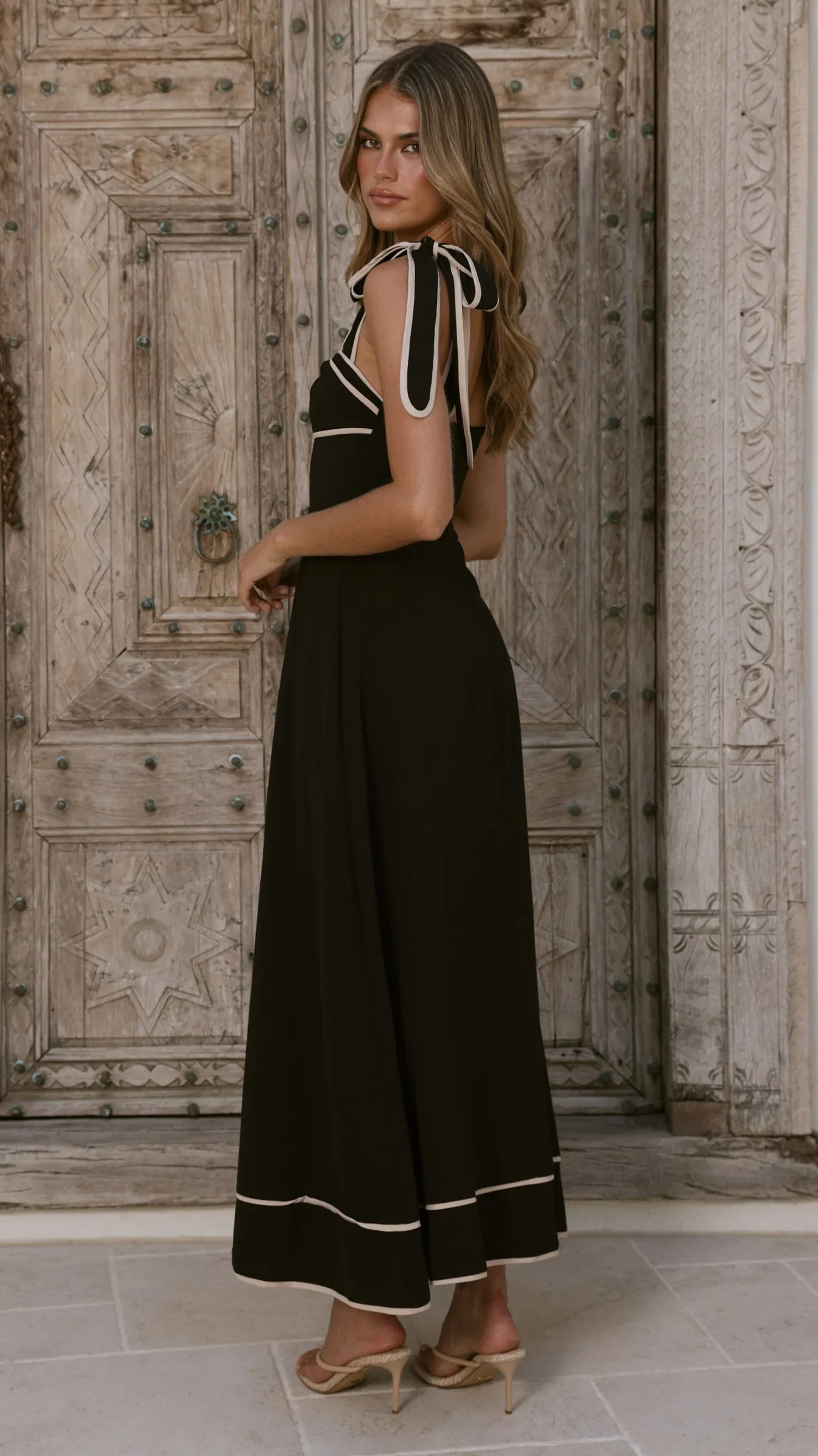 Beverly Maxi Dress - Black