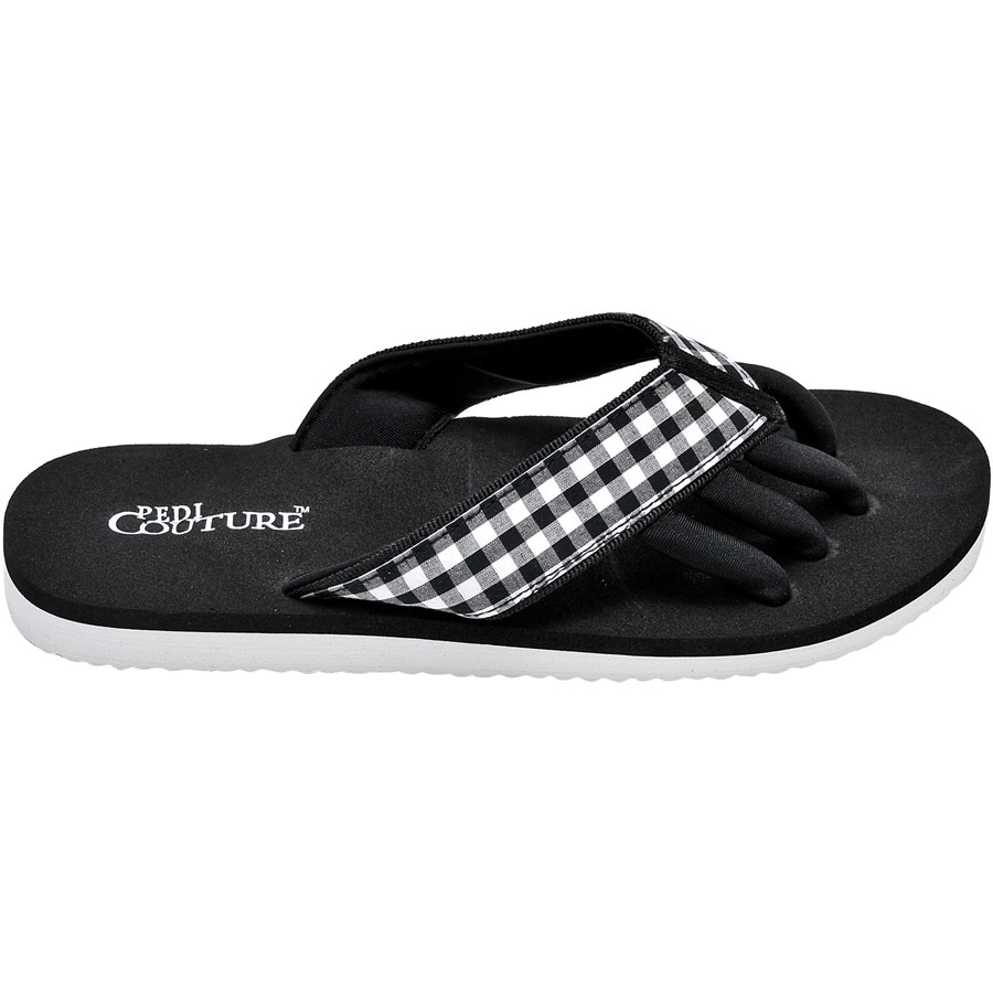 Pedi Couture Pediküre Sandalen Gingham Print
