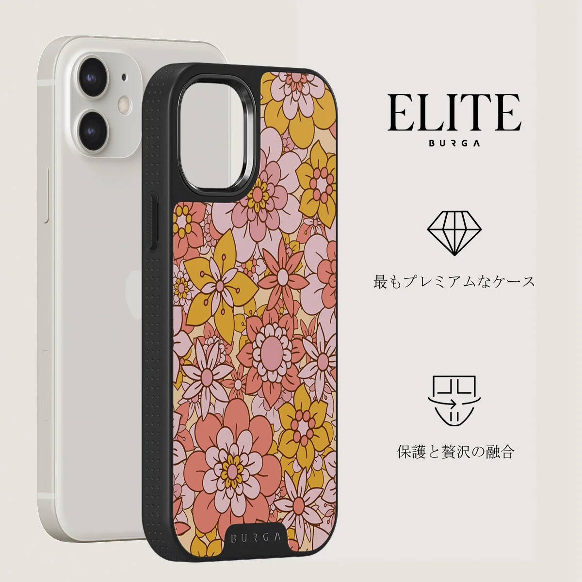 Garden Brunch - Floral iPhone 12 ケース