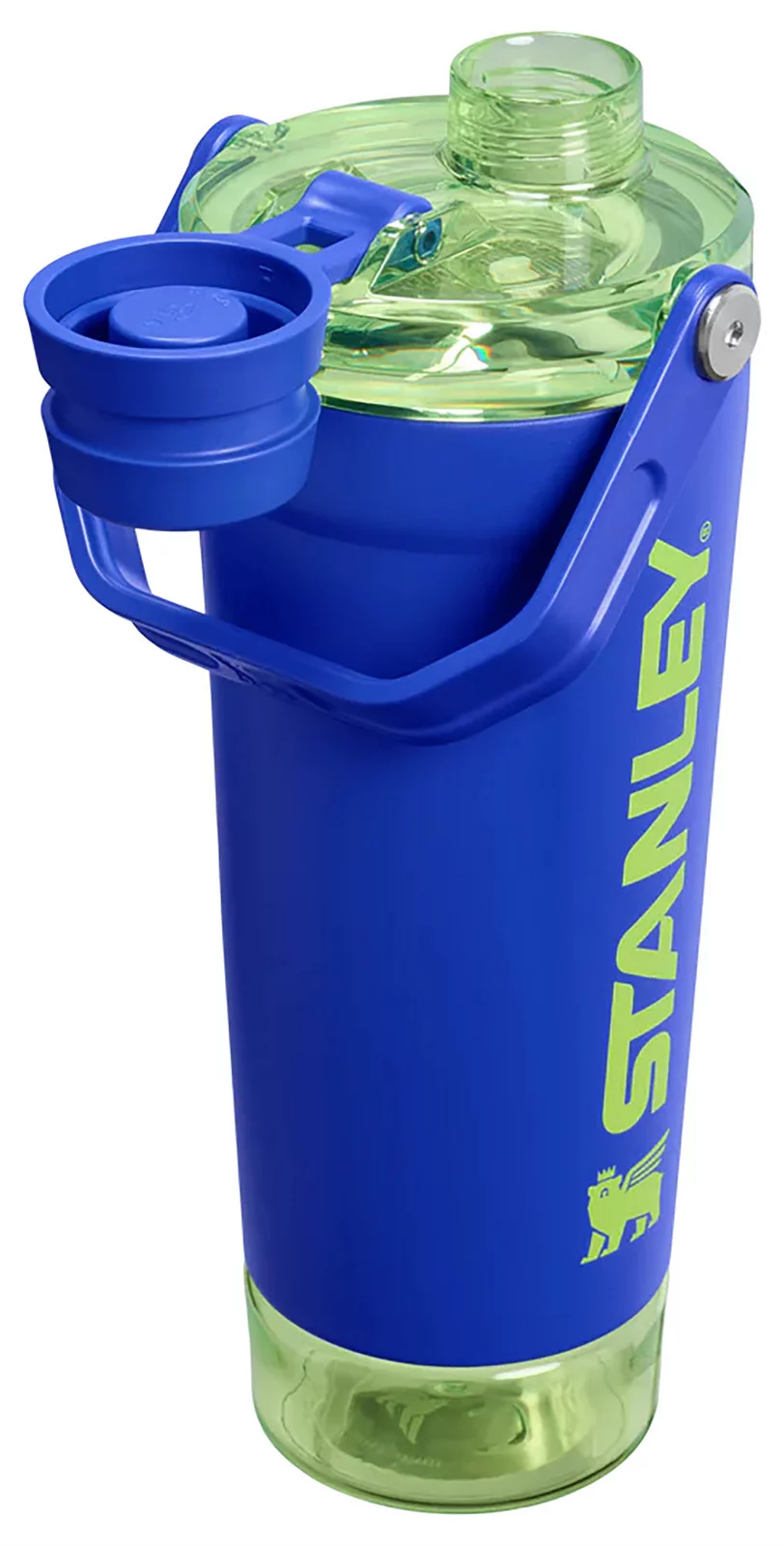 Stanley 20 oz. Vitalize Shaker Bottle - Cobalt Chartreuse