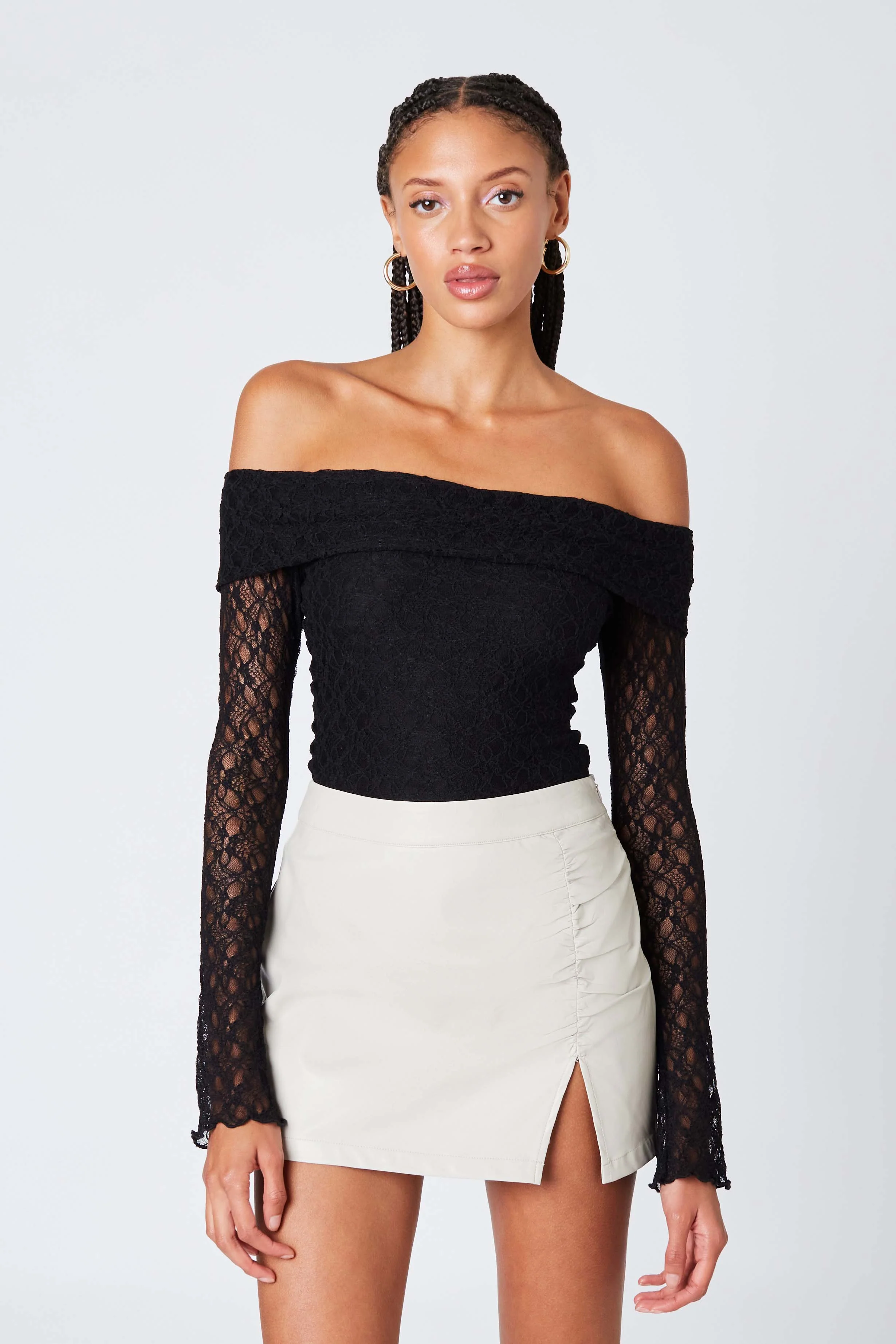 Mini Leather Skirt