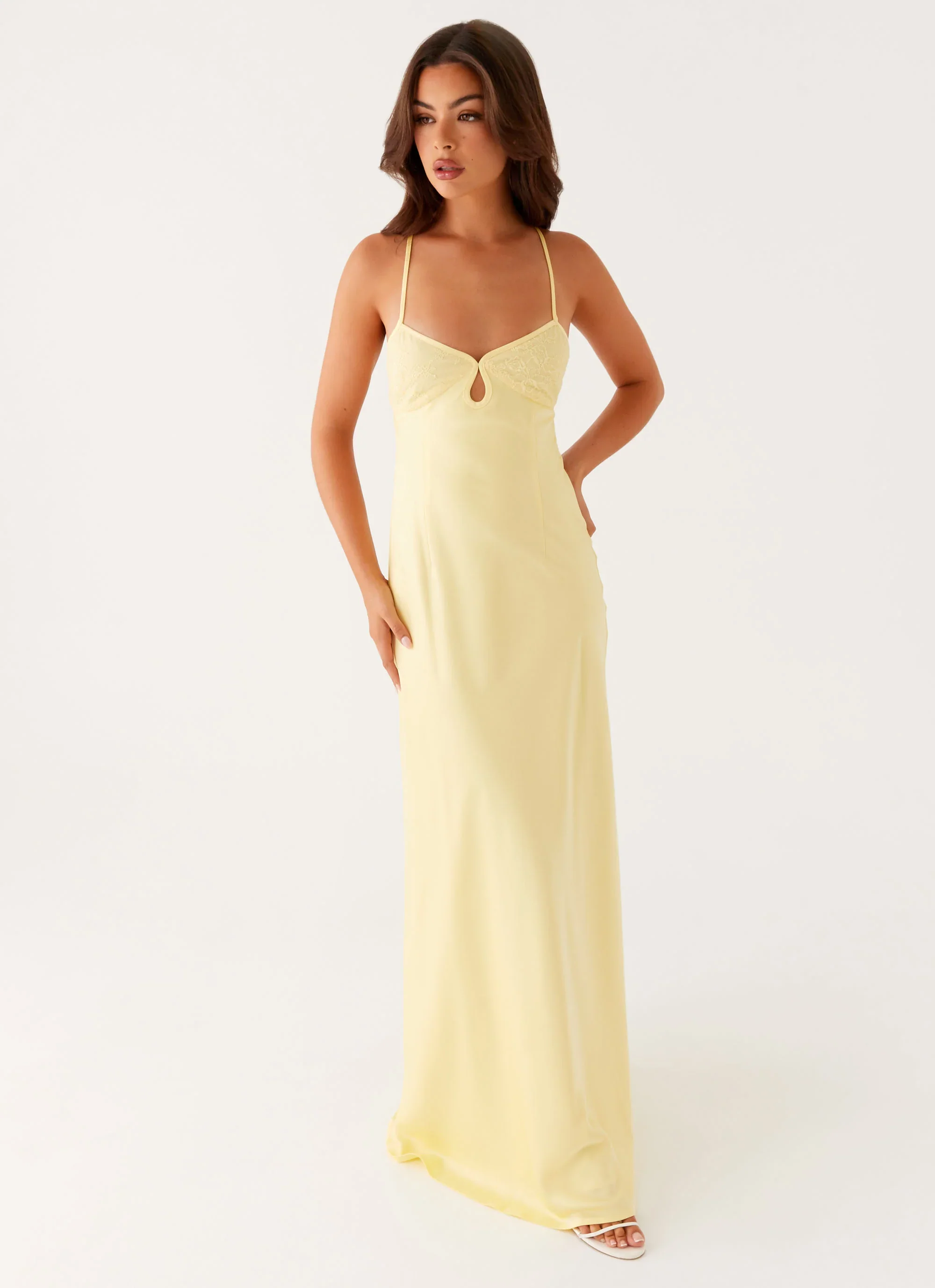 Joanie Maxi Dress - Yellow - luluinthesky