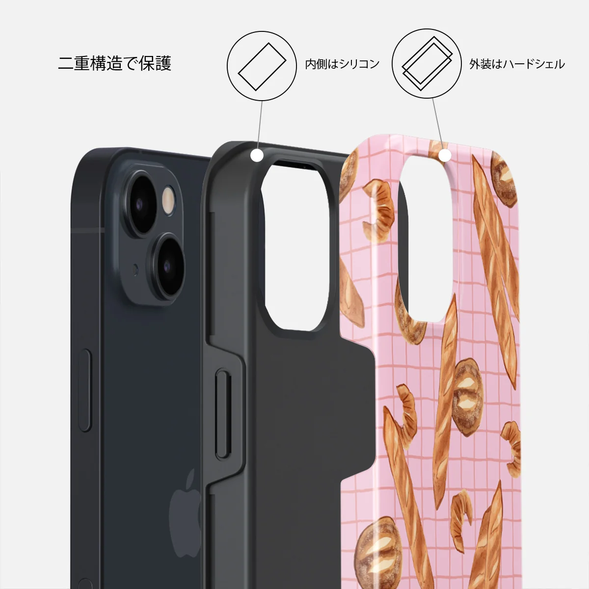 No Crumbs - iPhone 13 ケース
