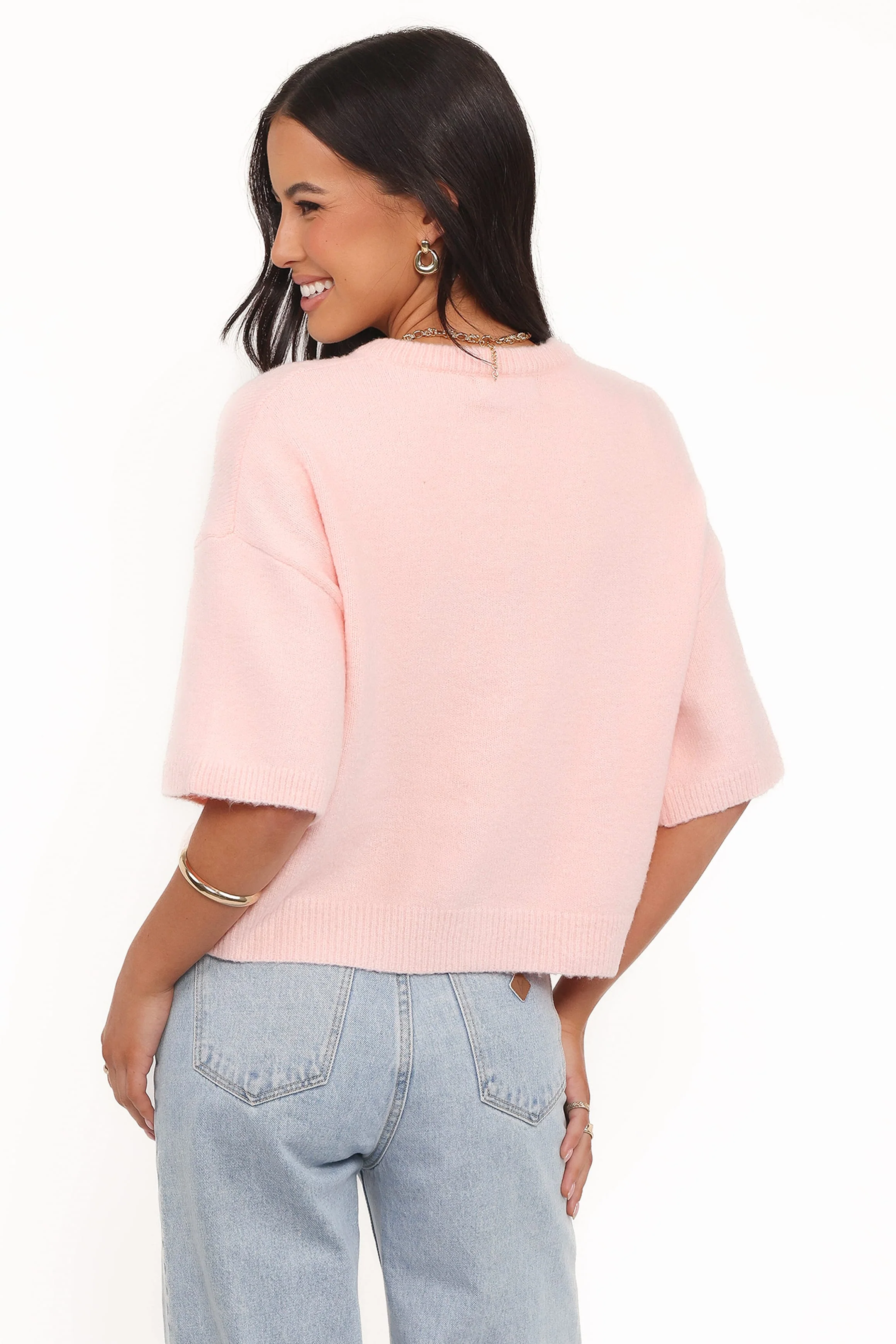 Lilith Knit Top - Pink