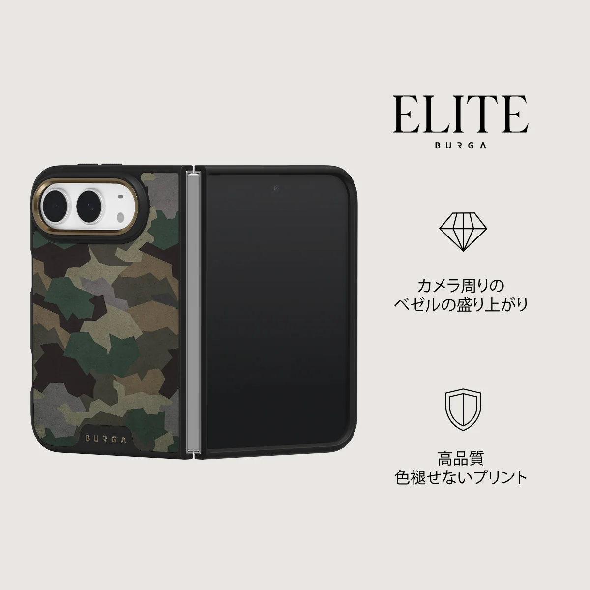 Tropical Green Camo - iPhone Duo ケース