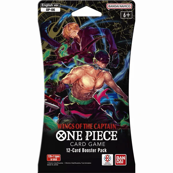 One Piece: Trading Cards OP06 - Wings of the Captain Booster Pack - English Version