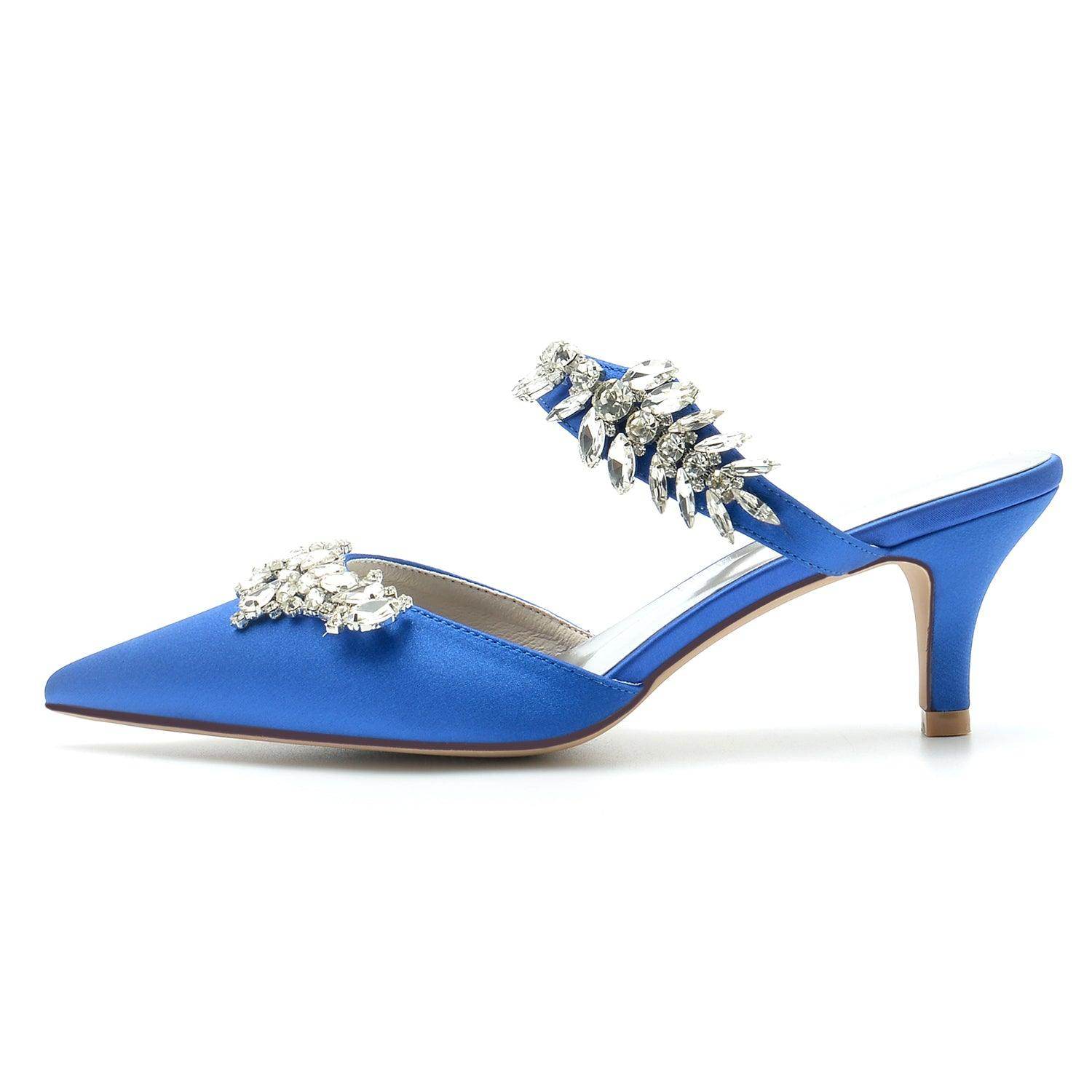 Stiletto Heel 6cm Silk-Like Shoes CK0206