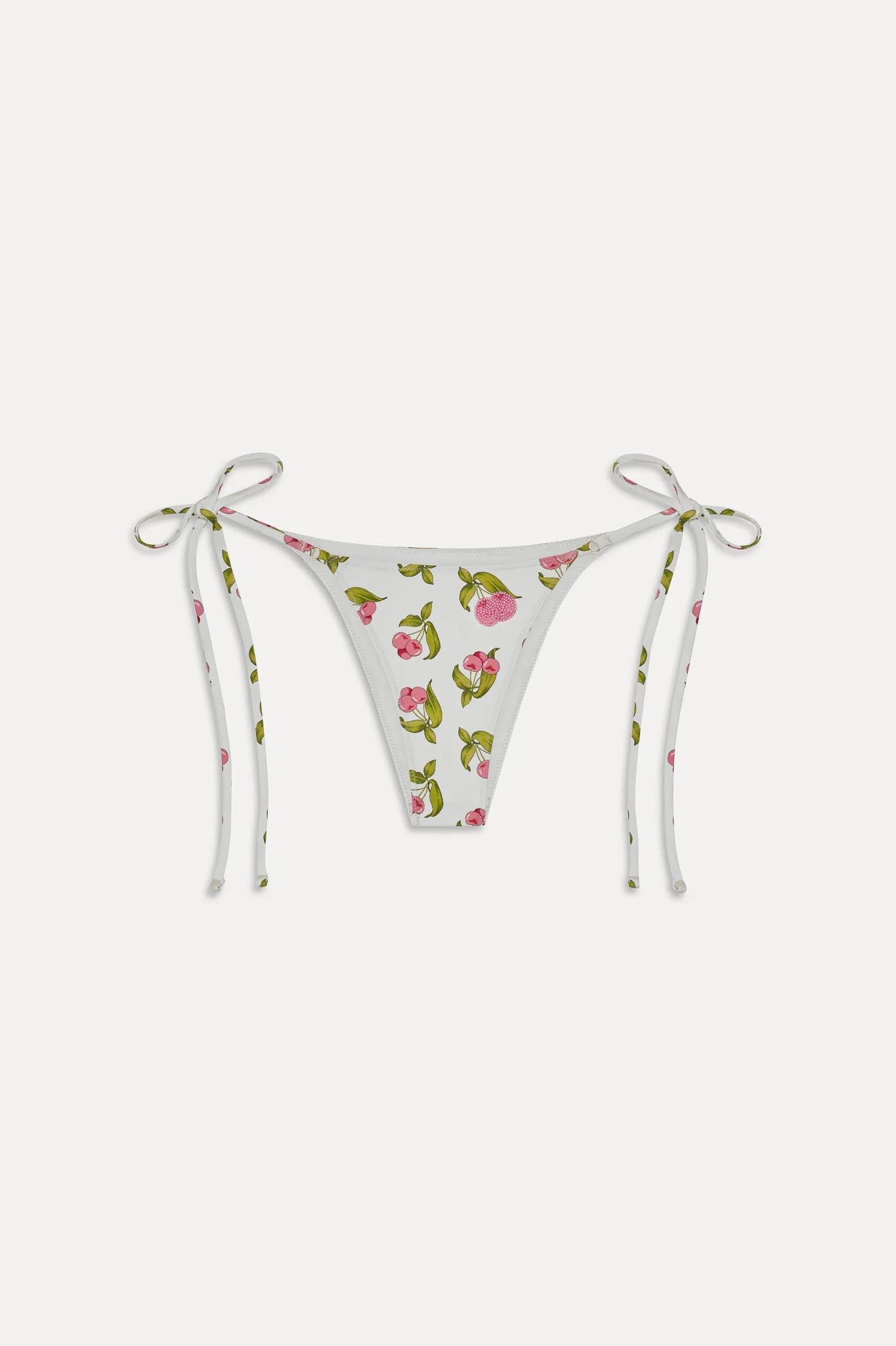 Mackenzie Beaded Cheeky Bikini Bottom - Cherry Picked