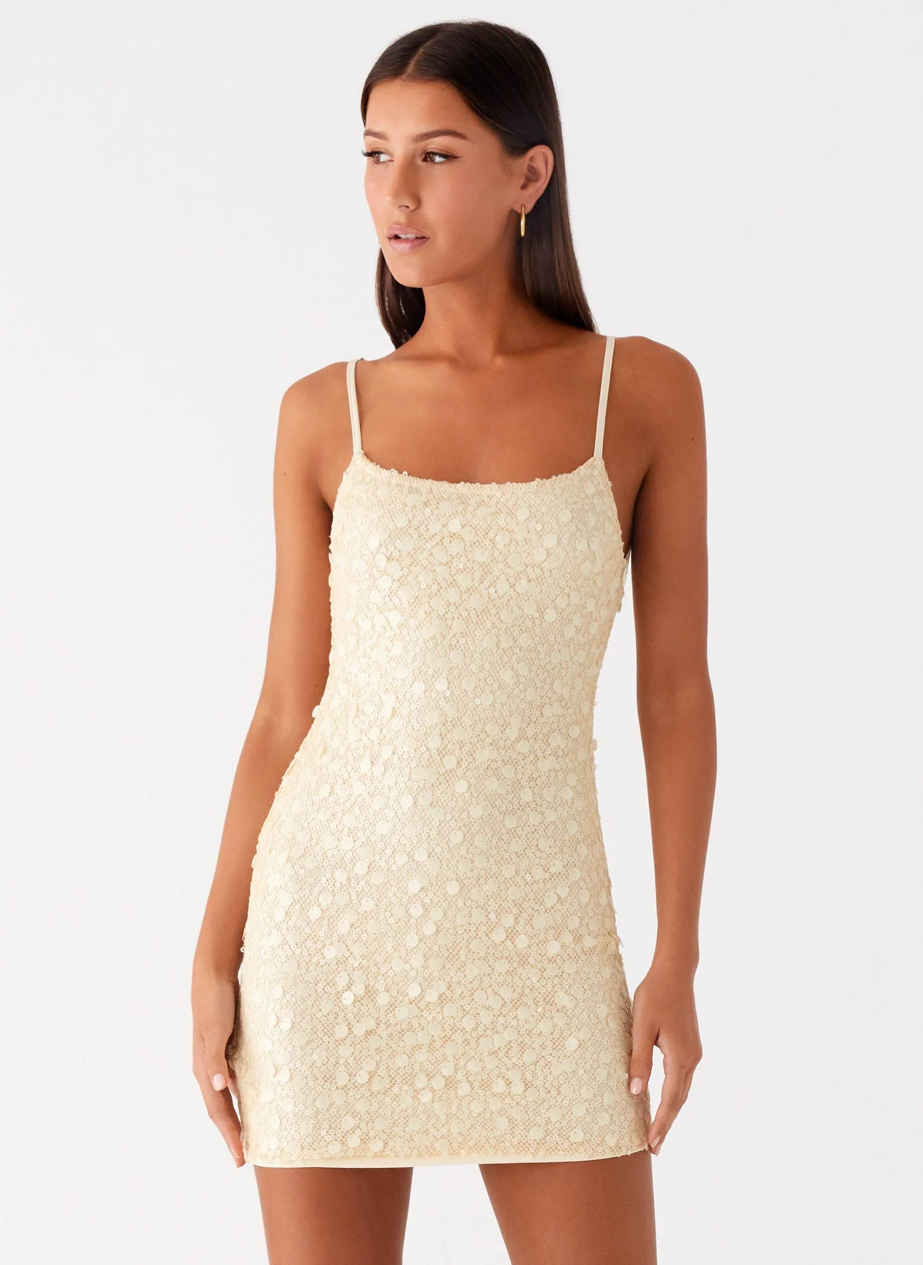 Danali Mini Dress - Yellow