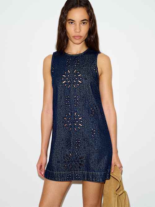 Bri Denim Mini Dress