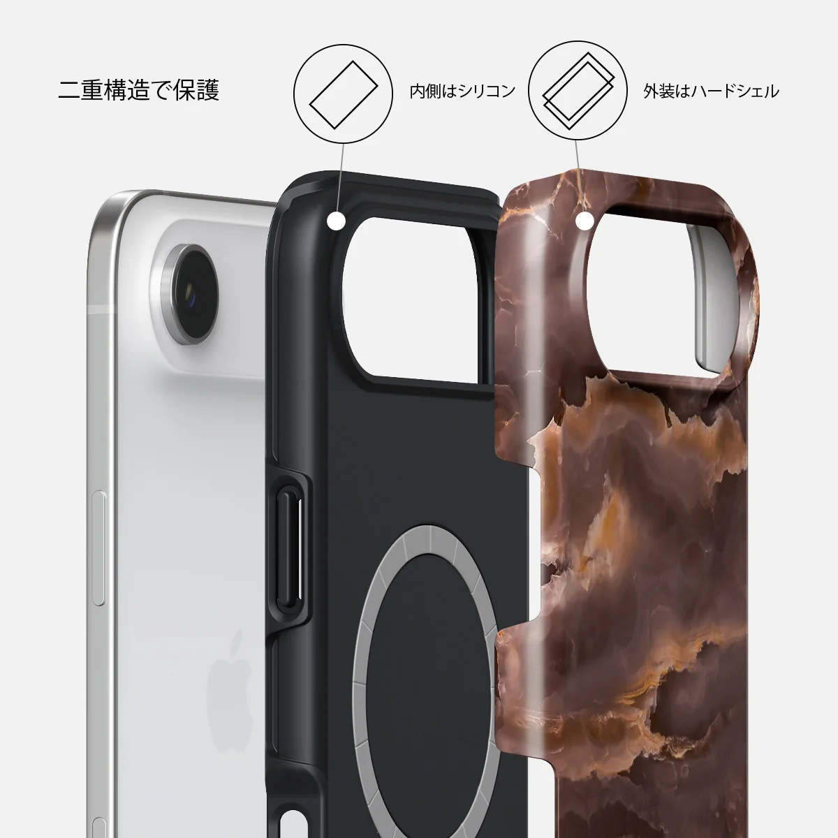 Fire Wood - iPhone Air ケース