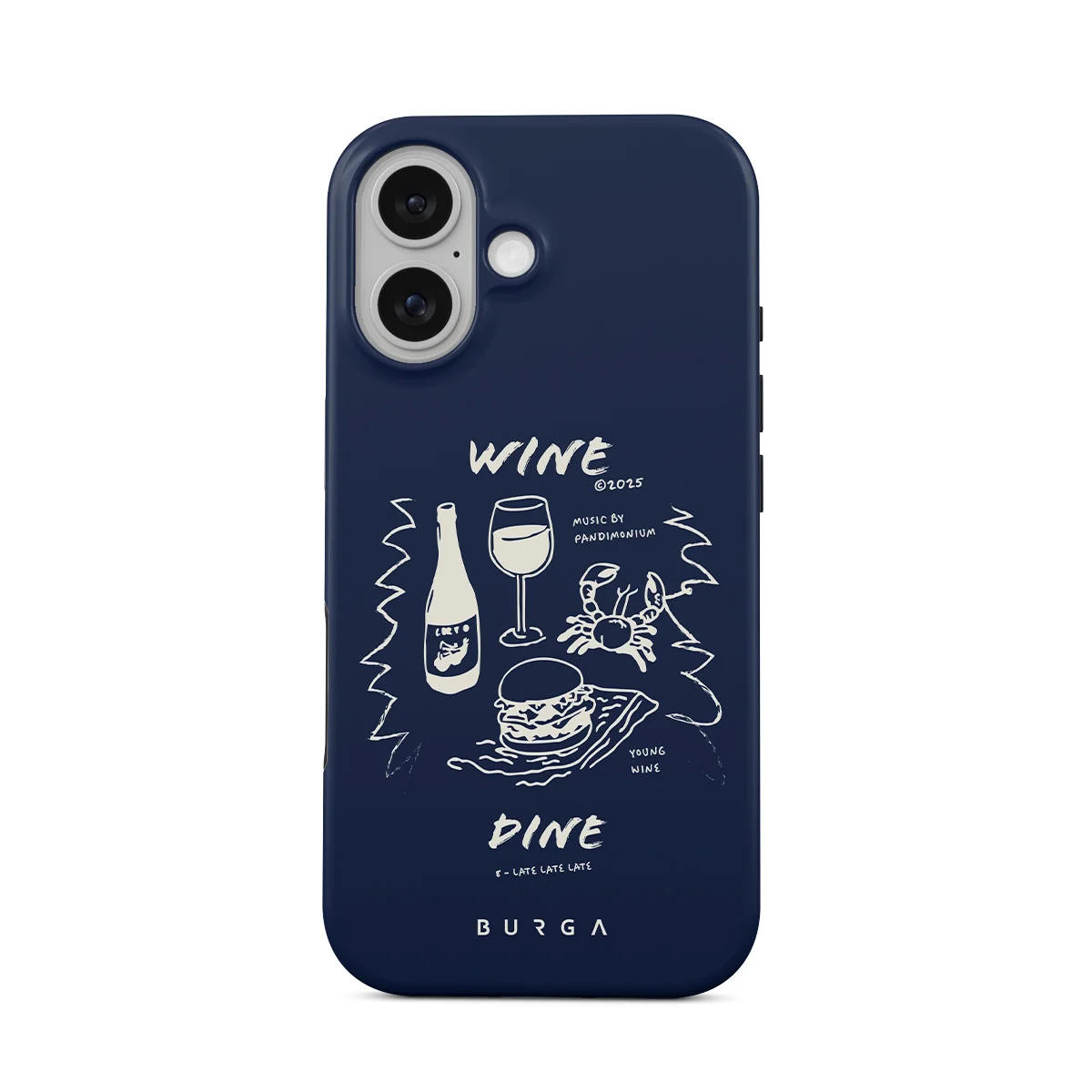 Wine & Dine - iPhone 16 Plus ケース