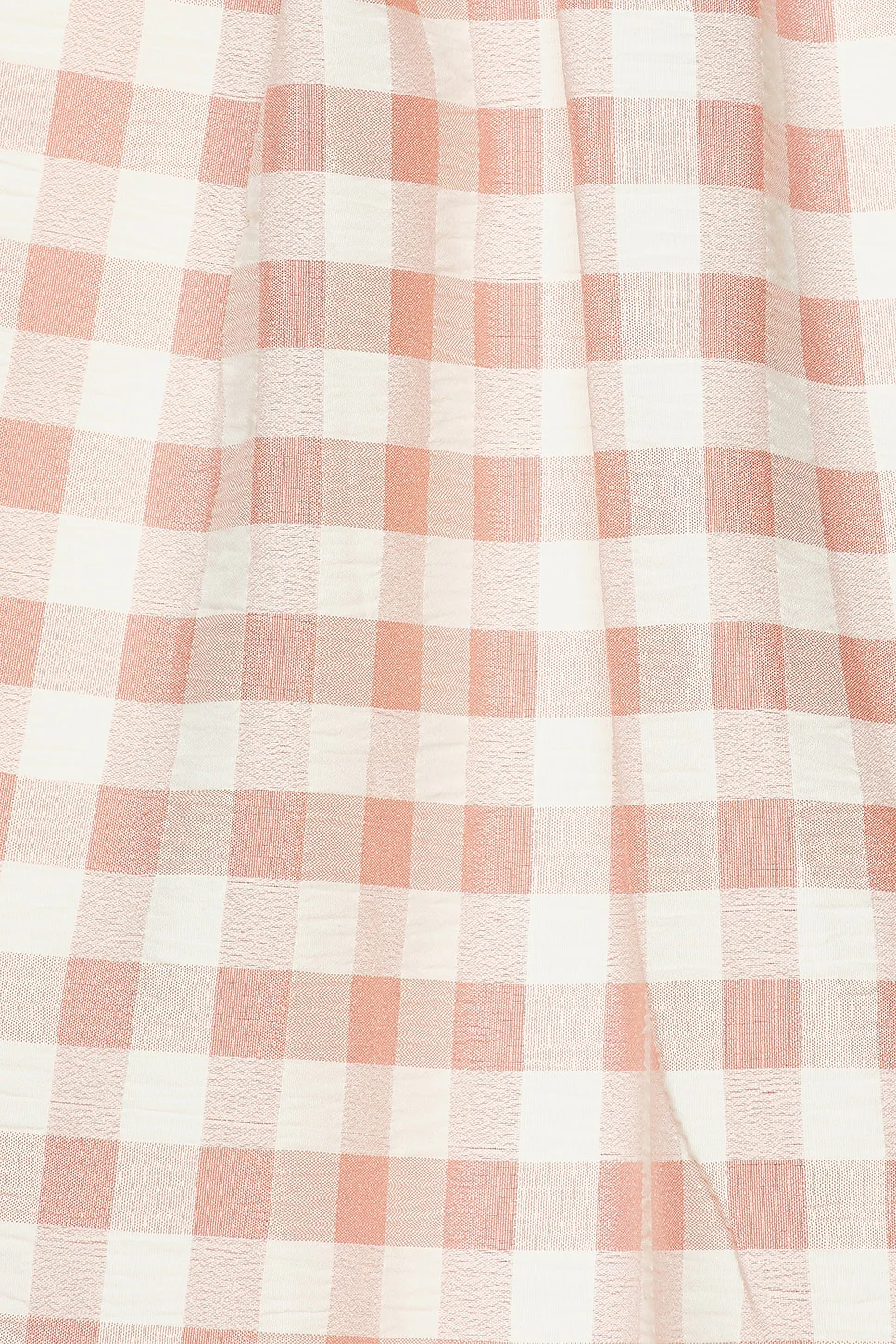 Petal Gingham Midi Dress