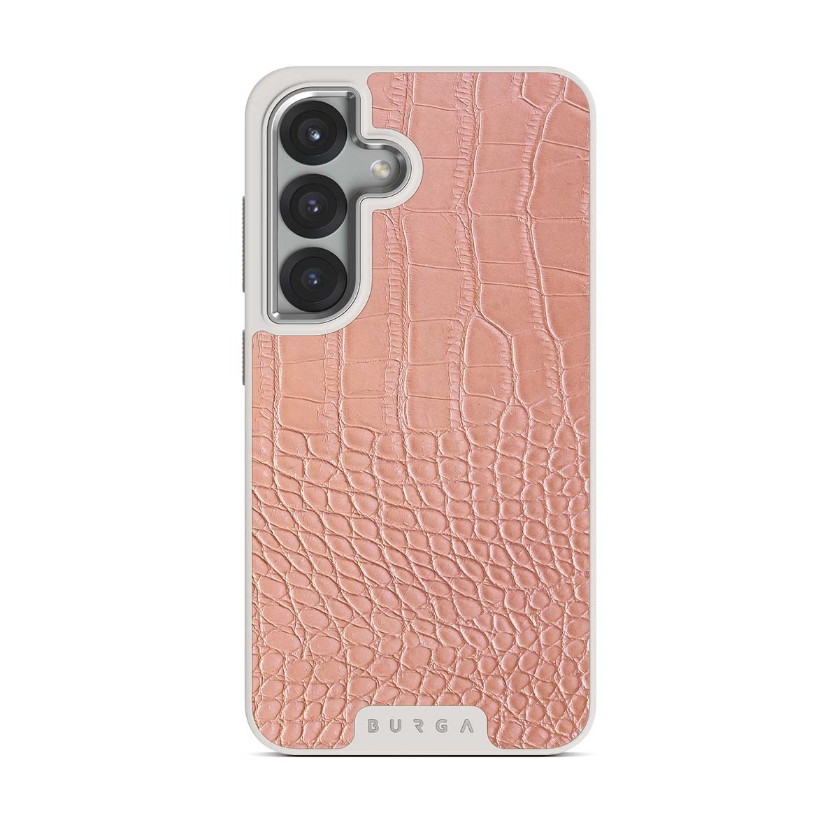 Pink Croco - Samsung Galaxy S25 Plus ケース