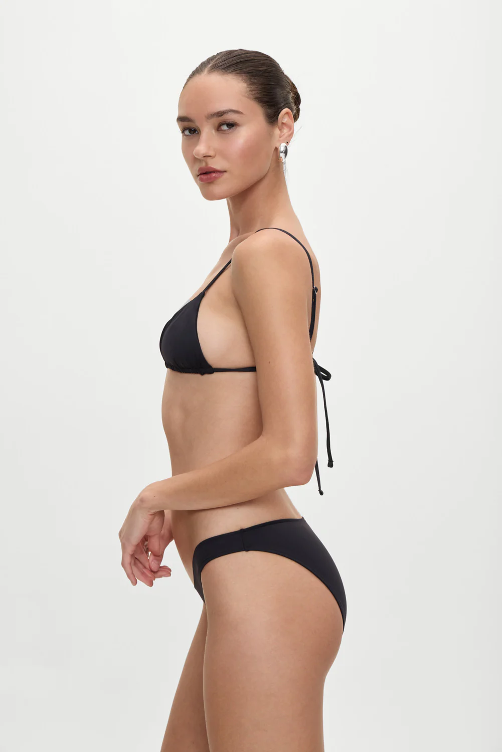 Catalina Full Coverage Bikini Bottom - Black - luluinthesky