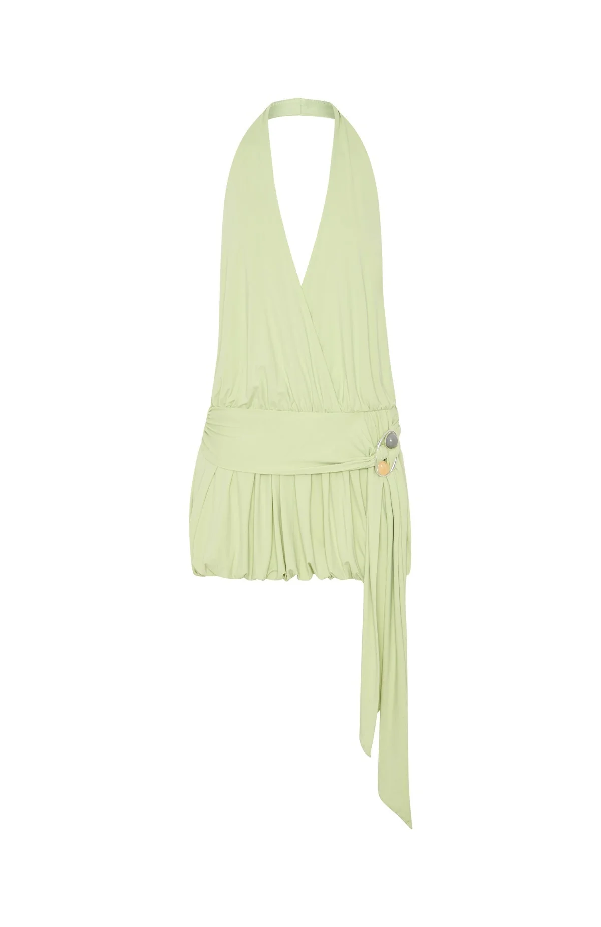 Viva Vibe Mini Dress Pistachio