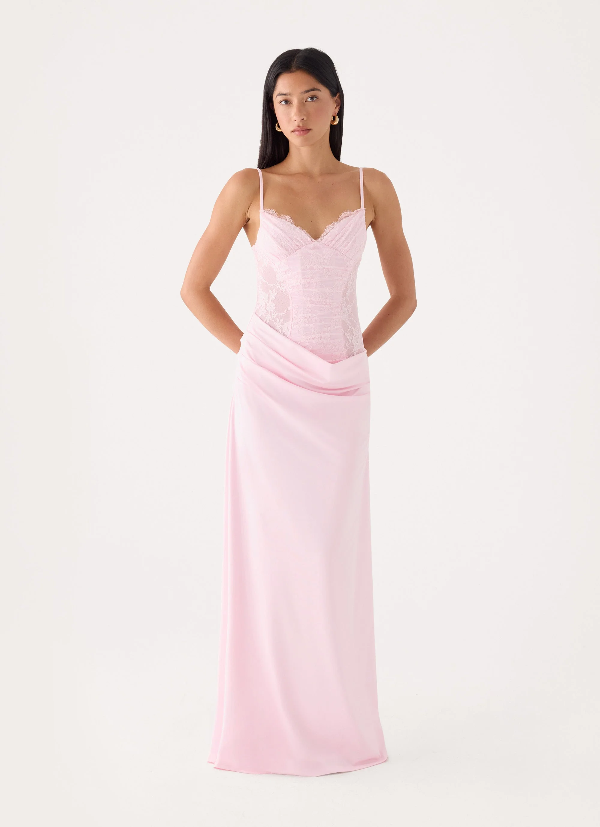 Anabeila Maxi Dress - Pink
