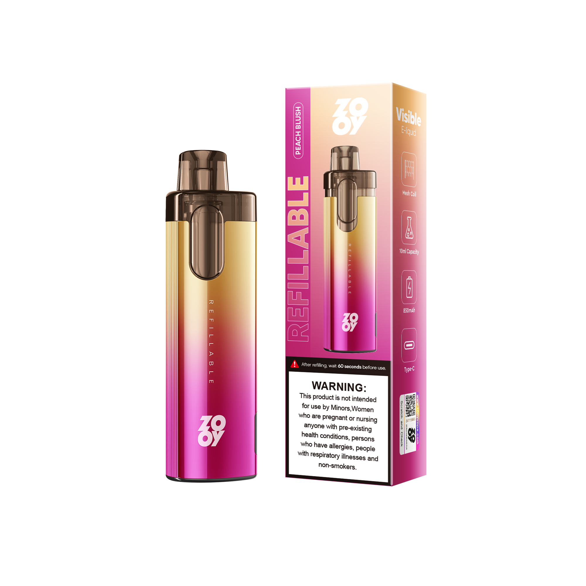 ZOOY Refillable Pod-10 ML