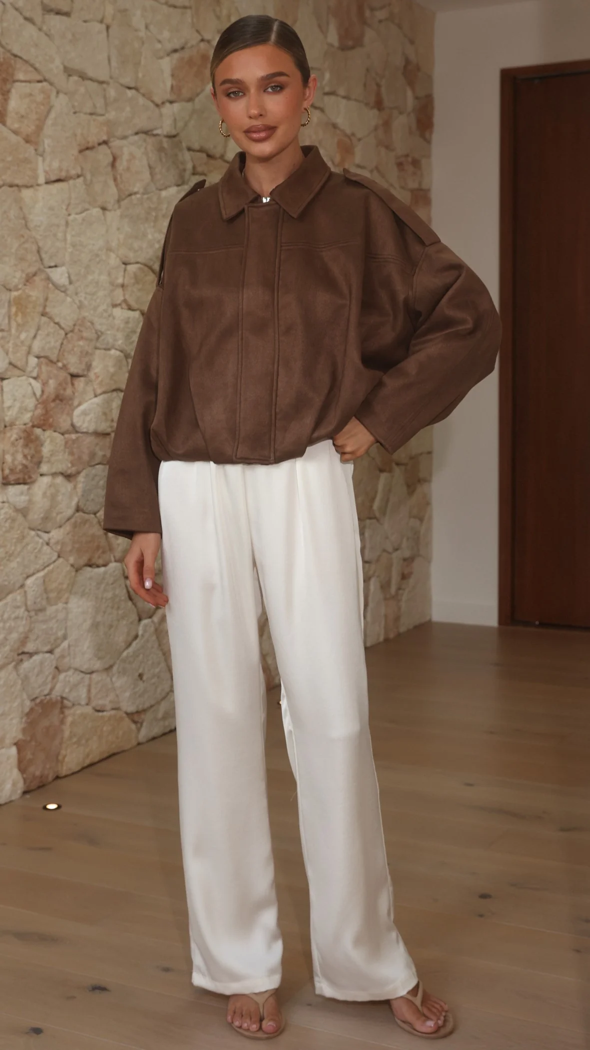 Phoenix Bomber Jacket - Brown