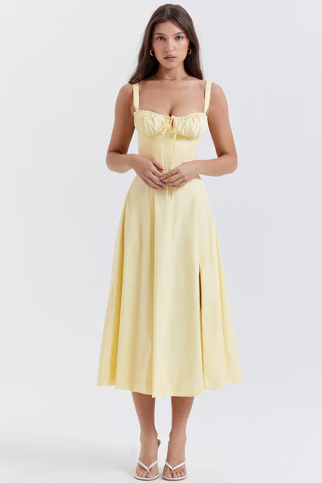 Carmen Bustier Sundress
