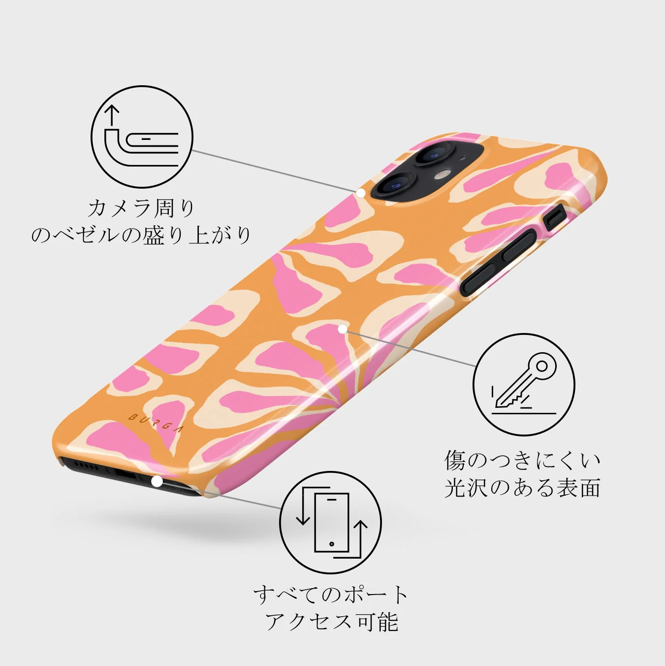 Aloha - iPhone 12 Mini ケース
