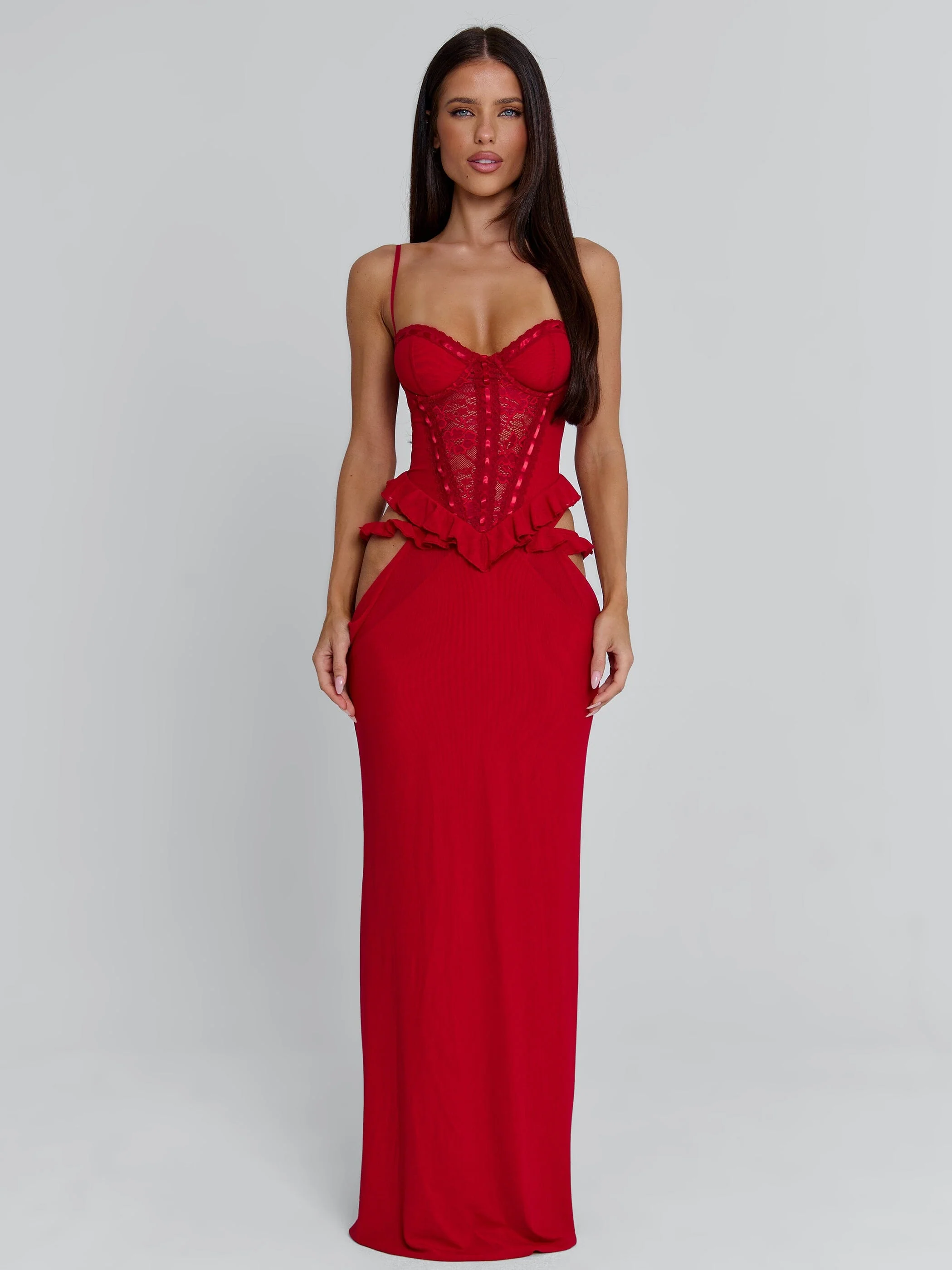 Beck Maxi Dress Red
