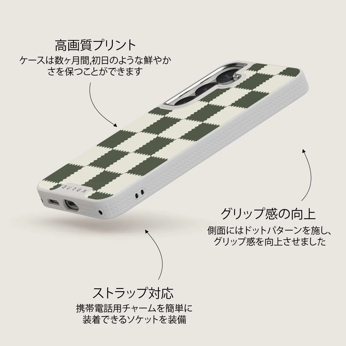Retro Grid - Samsung Galaxy S25 Plus ケース