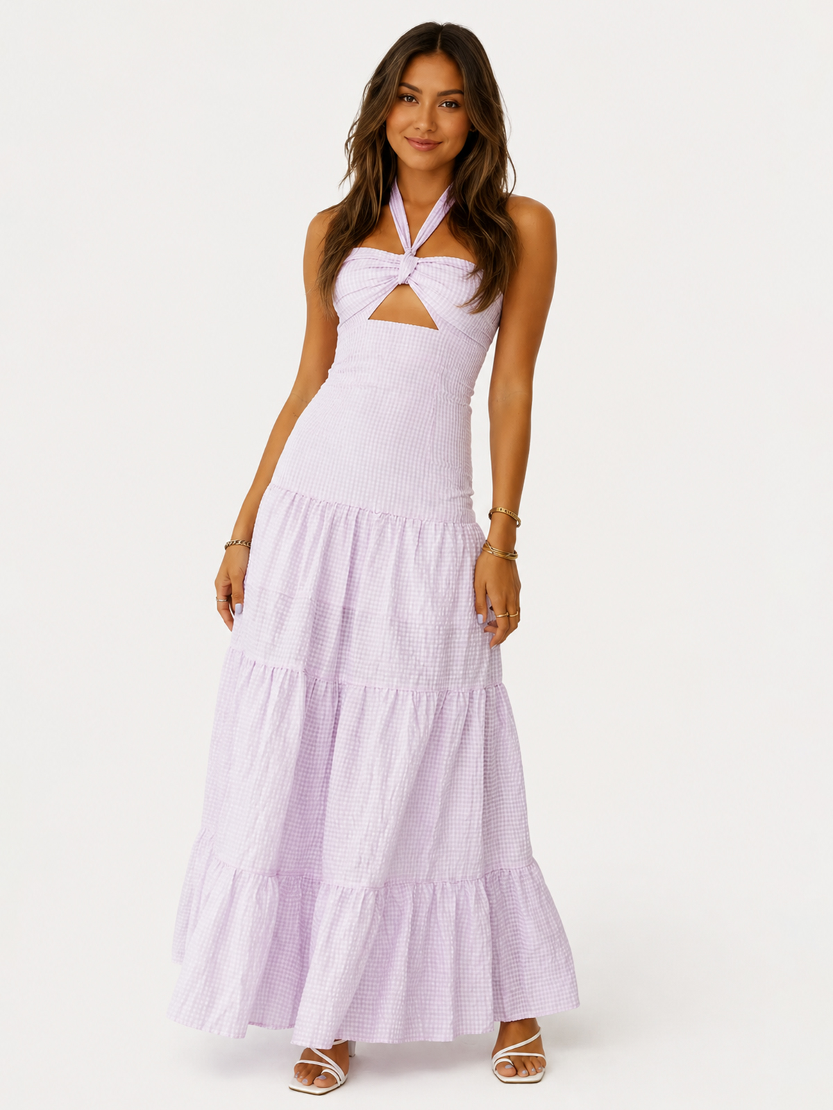 Sexy Maiden Maxi Dress Pink
