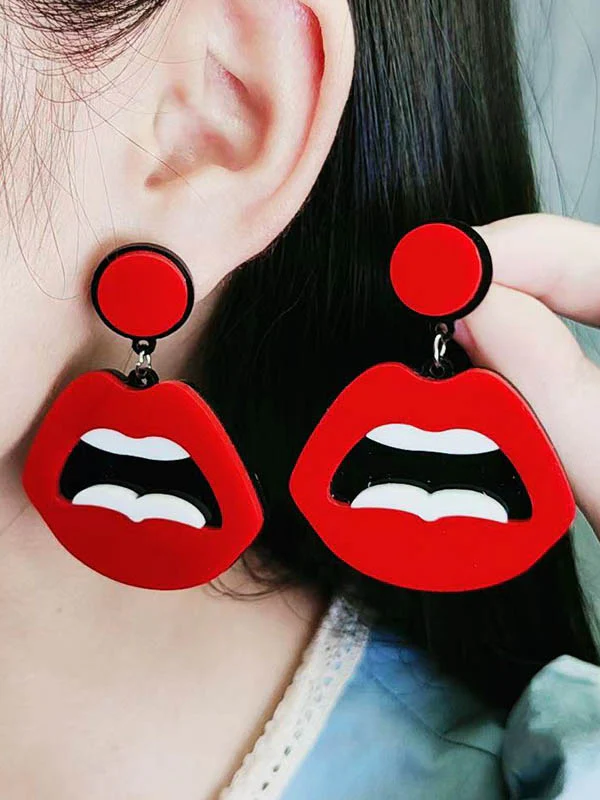 Irregularity Shape Earrings Accessories