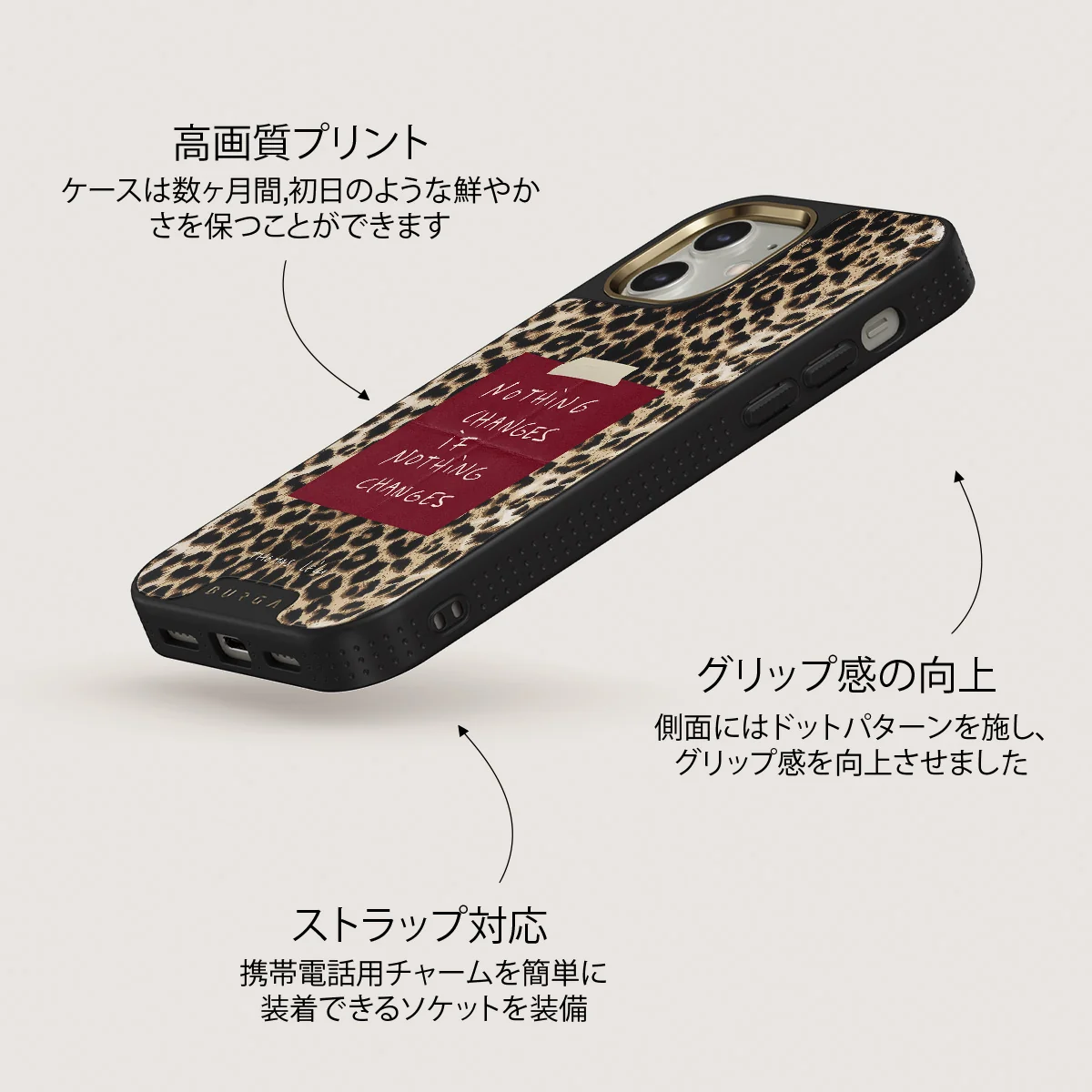 Nothing Changes - iPhone 12 ケース