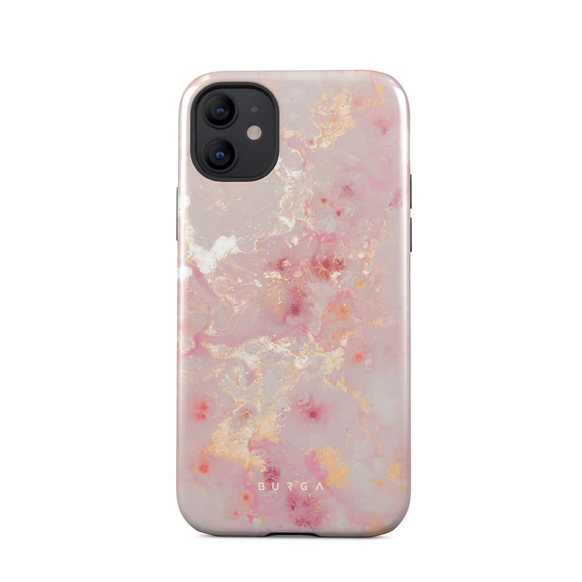 Golden Coral - Pink iPhone 12 Mini ケース
