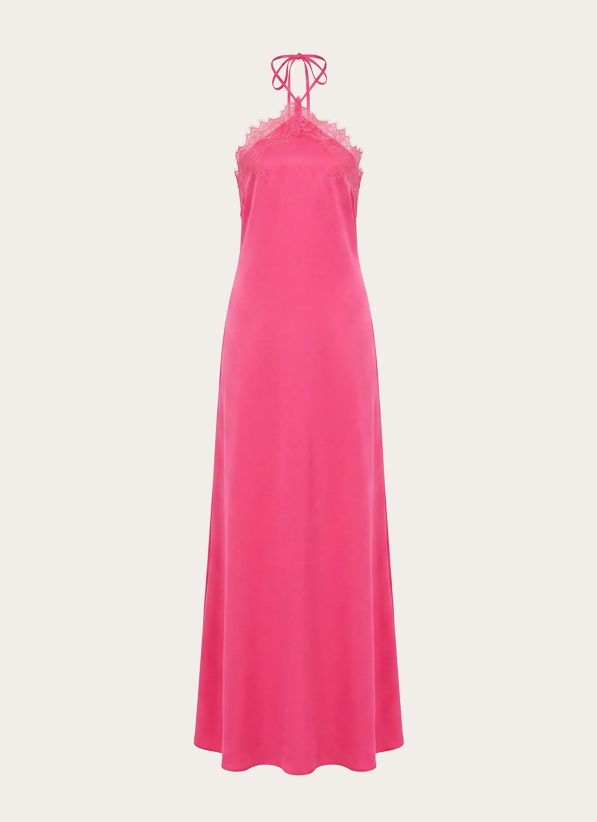 Samaria Halter Maxi Dress - Berry - luluinthesky